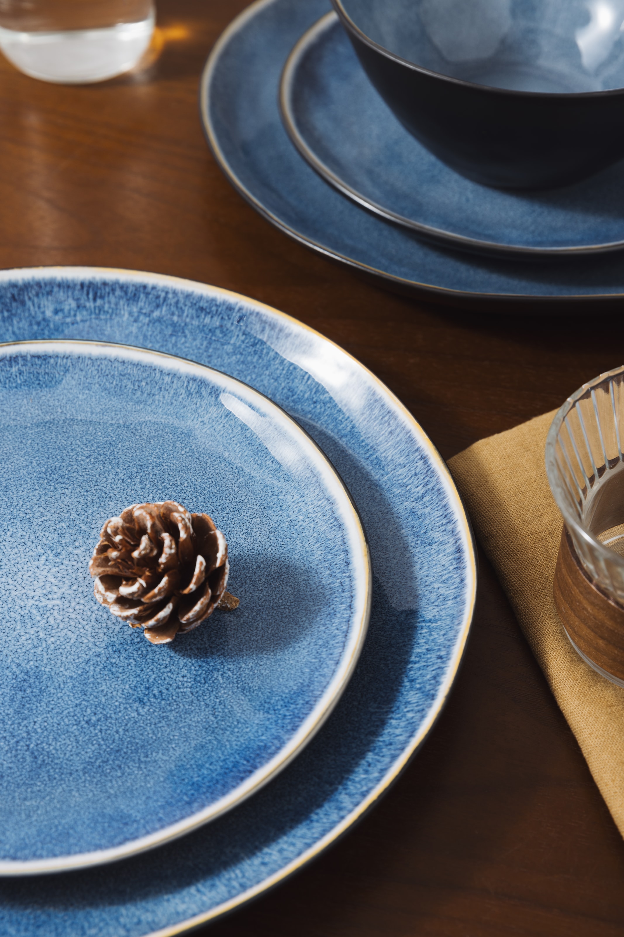 OTTO home Tafelservice »Teller Set, Service Allden« Teller Set, jedes Stück ein Unikat, 12 Teile, für 4 Personen