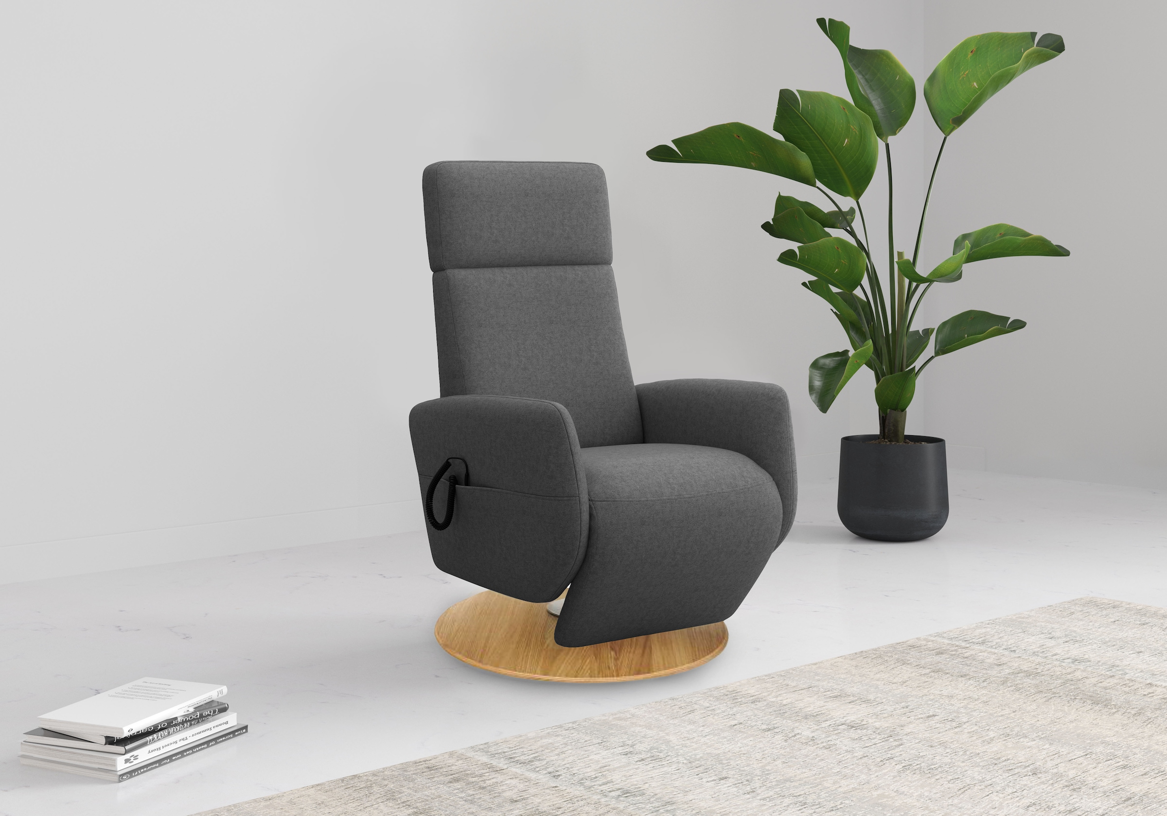 Home affaire TV-Sessel »Rochelle«, (1 St.), TV-Sessel mit Drehfunktion 360 günstig online kaufen
