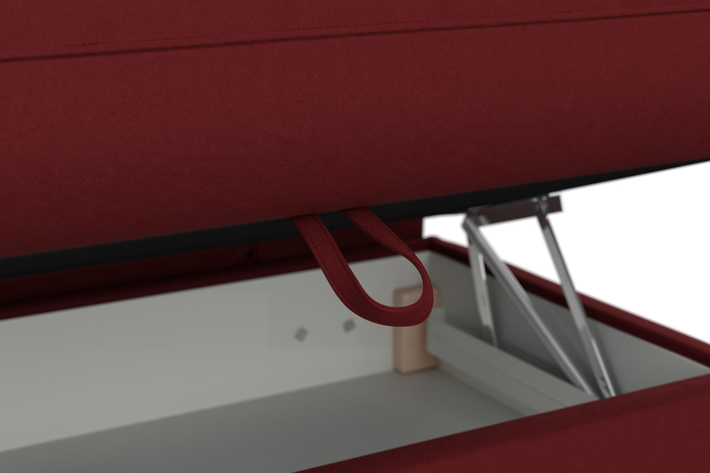 sit&more Wohnlandschaft »Mellum U-Form«, Federkern, wahlweise mit Bettfunktion, Stauraum und Armteilfunktion