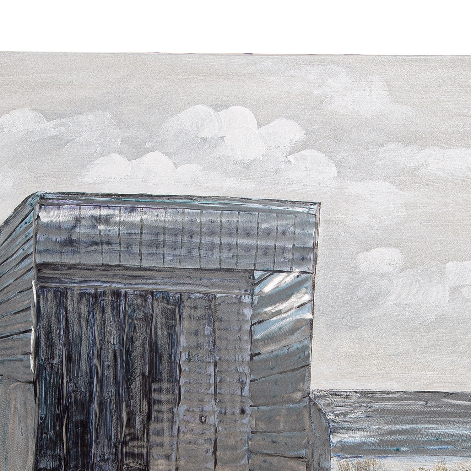 GILDE Leinwandbild »Bild quadratisch Strandkorb« Strandbilder 1 Stk. tlg.