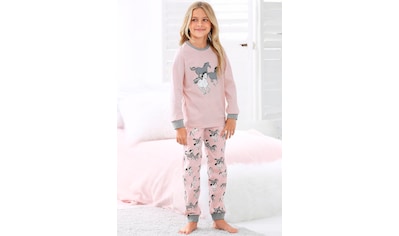 AUTHENTIC LE JOGGER Pyjama, (4 tlg., 2 Stück), in Basicfarben im  Online-Shop bestellen