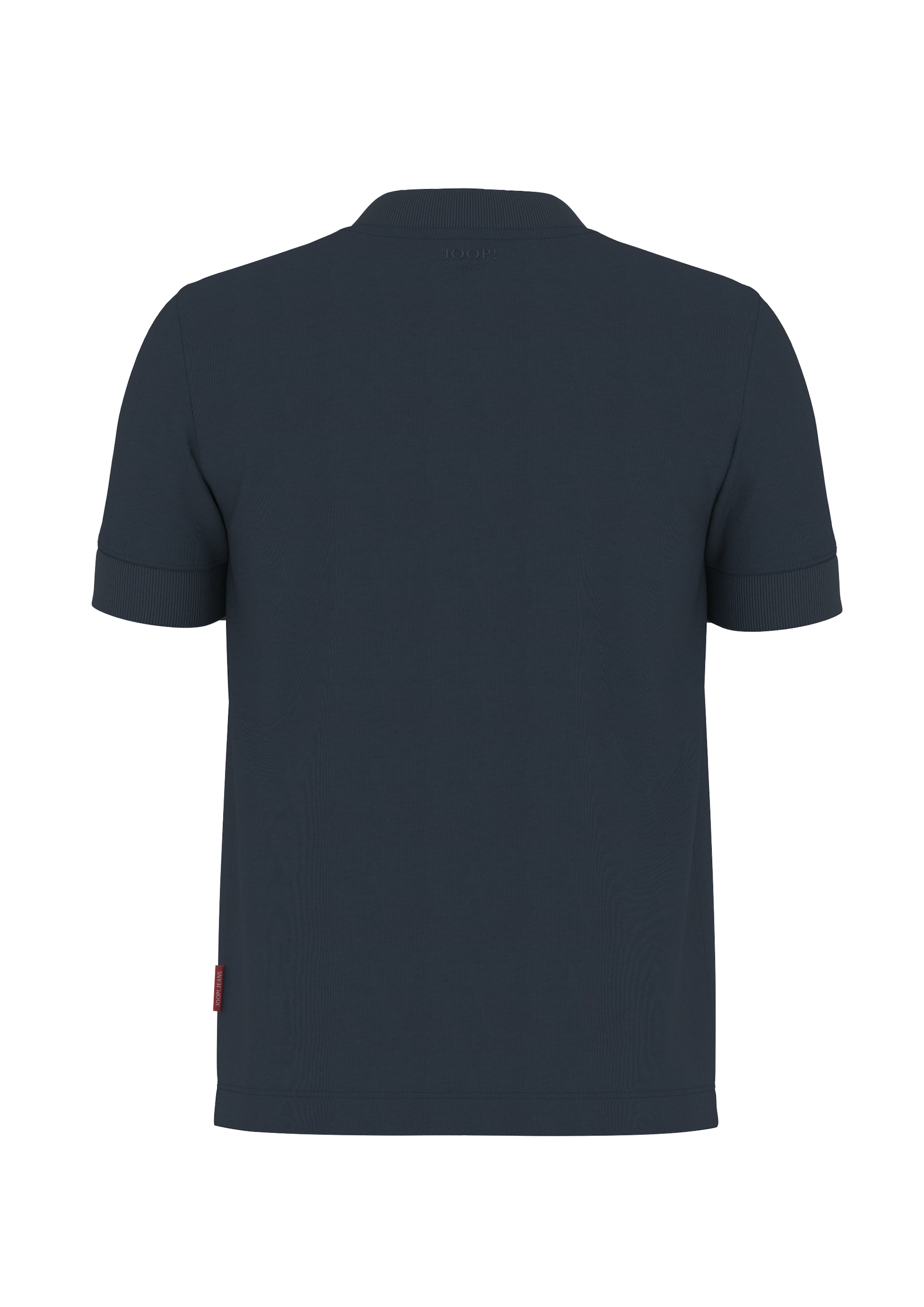 Joop Jeans Rundhalsshirt »Cedric«, Etikett seitlich am Rumpf, elastischer Rundhalsausschnitt