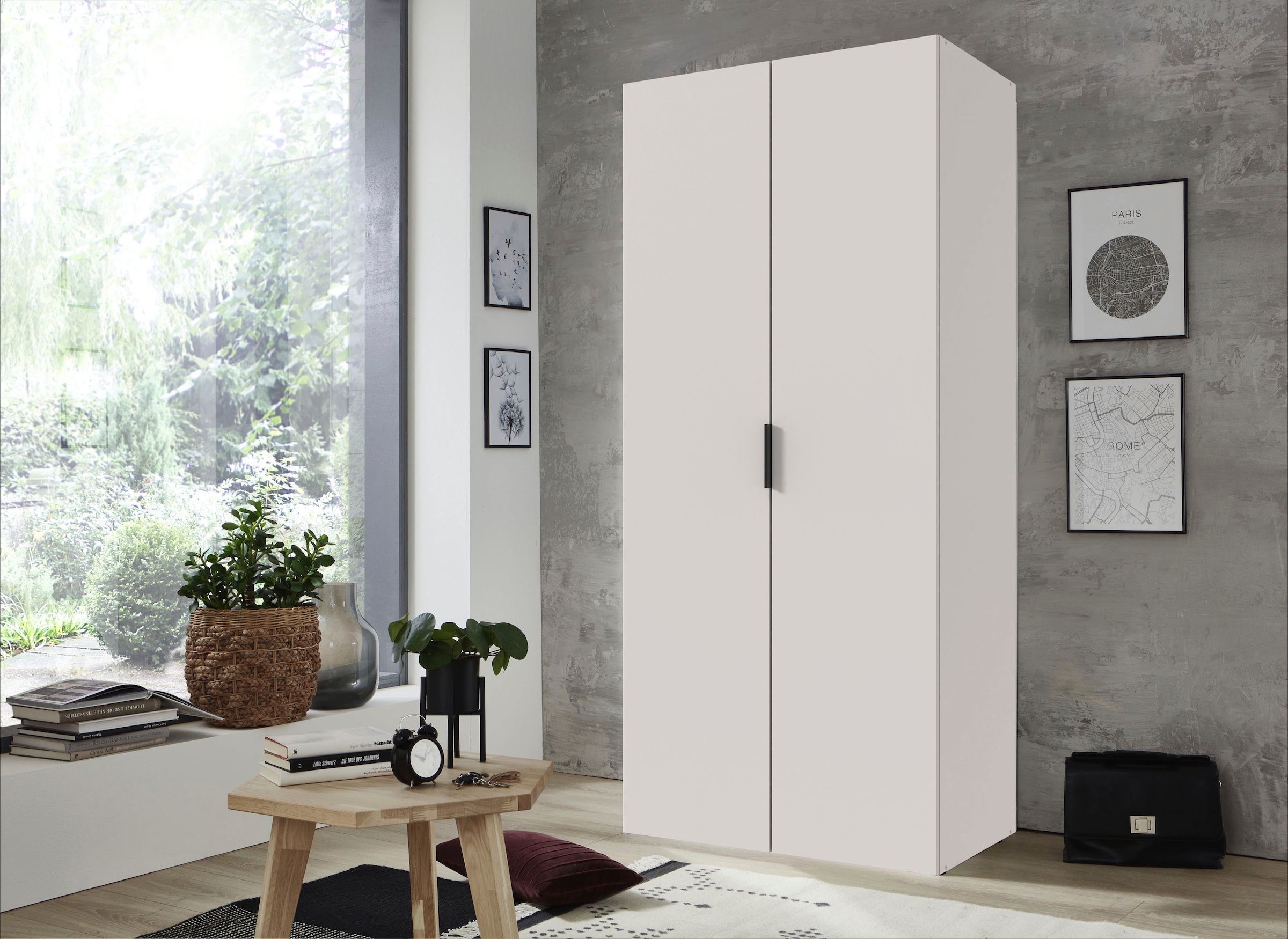 Wimex Kleiderschrank »Modena Kleiderschrank, Gestalte dein Schranksystem selber, Bestseller«, Drehtüren-Schrankprogramm viele Auswahlmöglichkeiten im Schlafzimmer