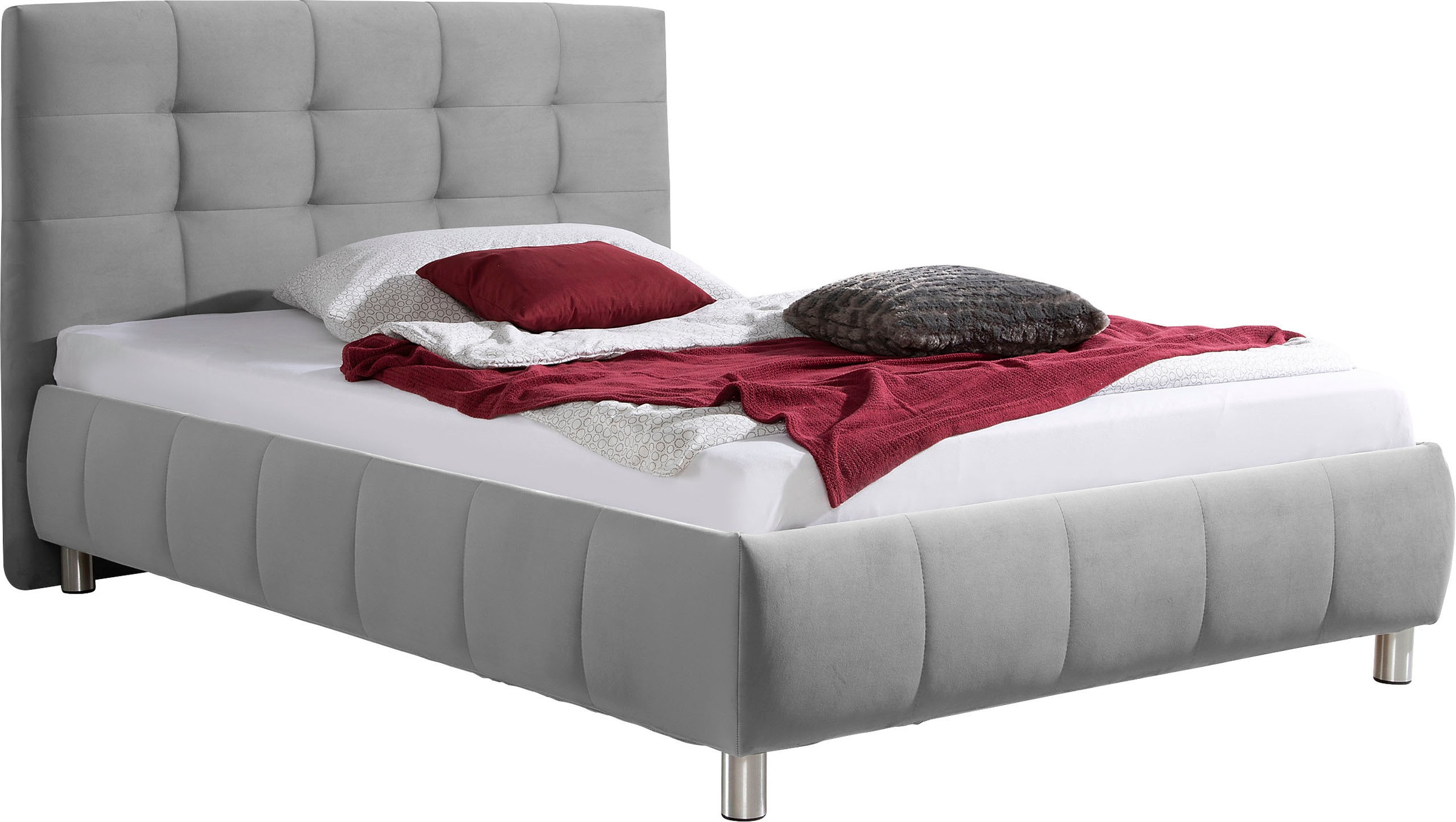 Maintal Polsterbett "Lalley" inkl. Bettkasten in H2,H3,H4 und 3 Matratzen A günstig online kaufen