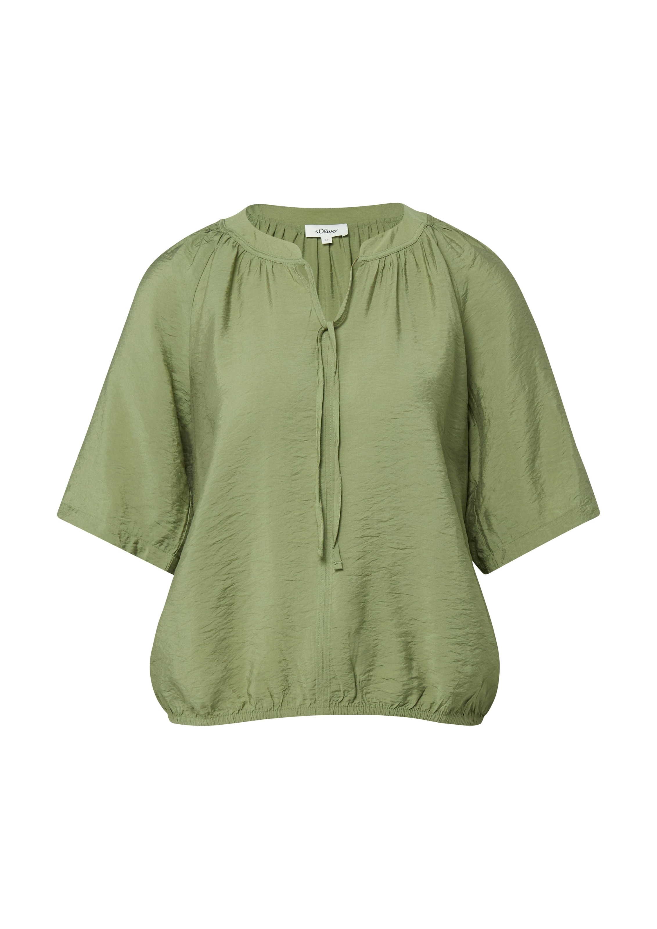 s.Oliver Klassische Bluse mit All-Over Print