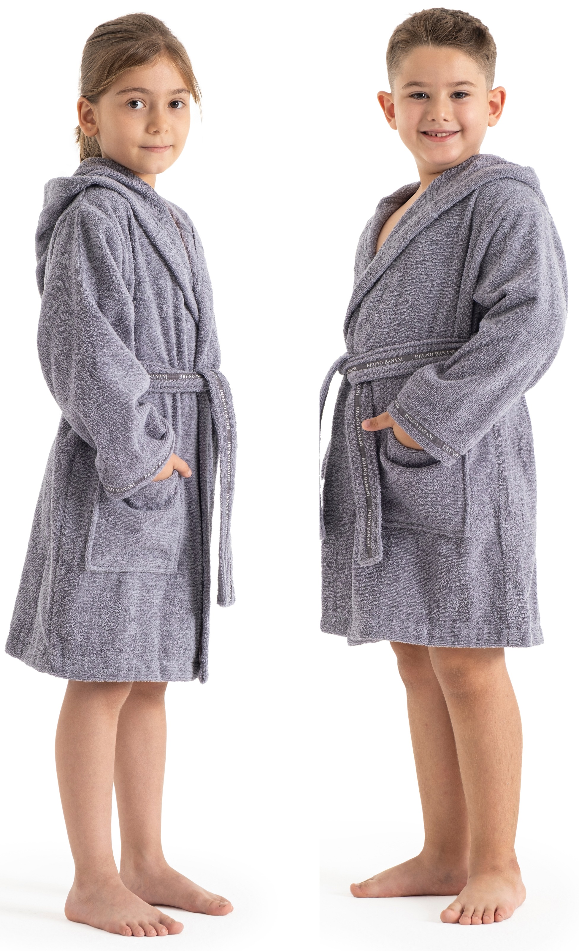 Bruno Banani Kinderbademantel »Danny, Ideal für Zuhause, Schwimmbad oder im günstig online kaufen