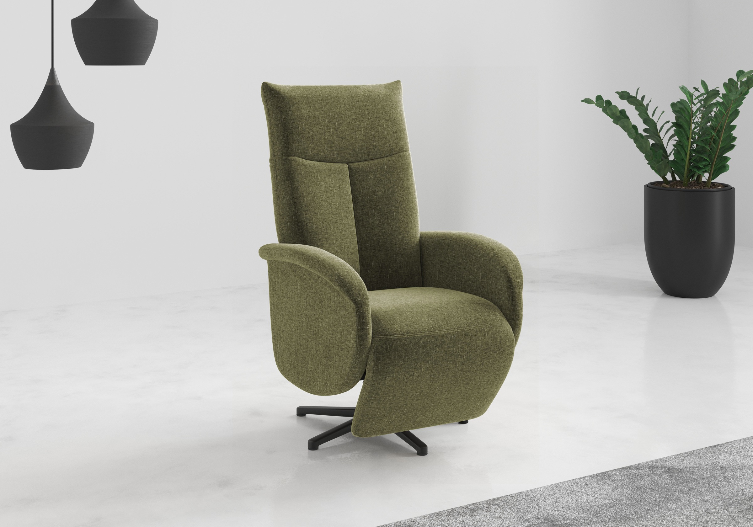 sit&more TV-Sessel »Juma, inkl. Drehfunktion & Kopfteilverstellung« Höhe Ar günstig online kaufen