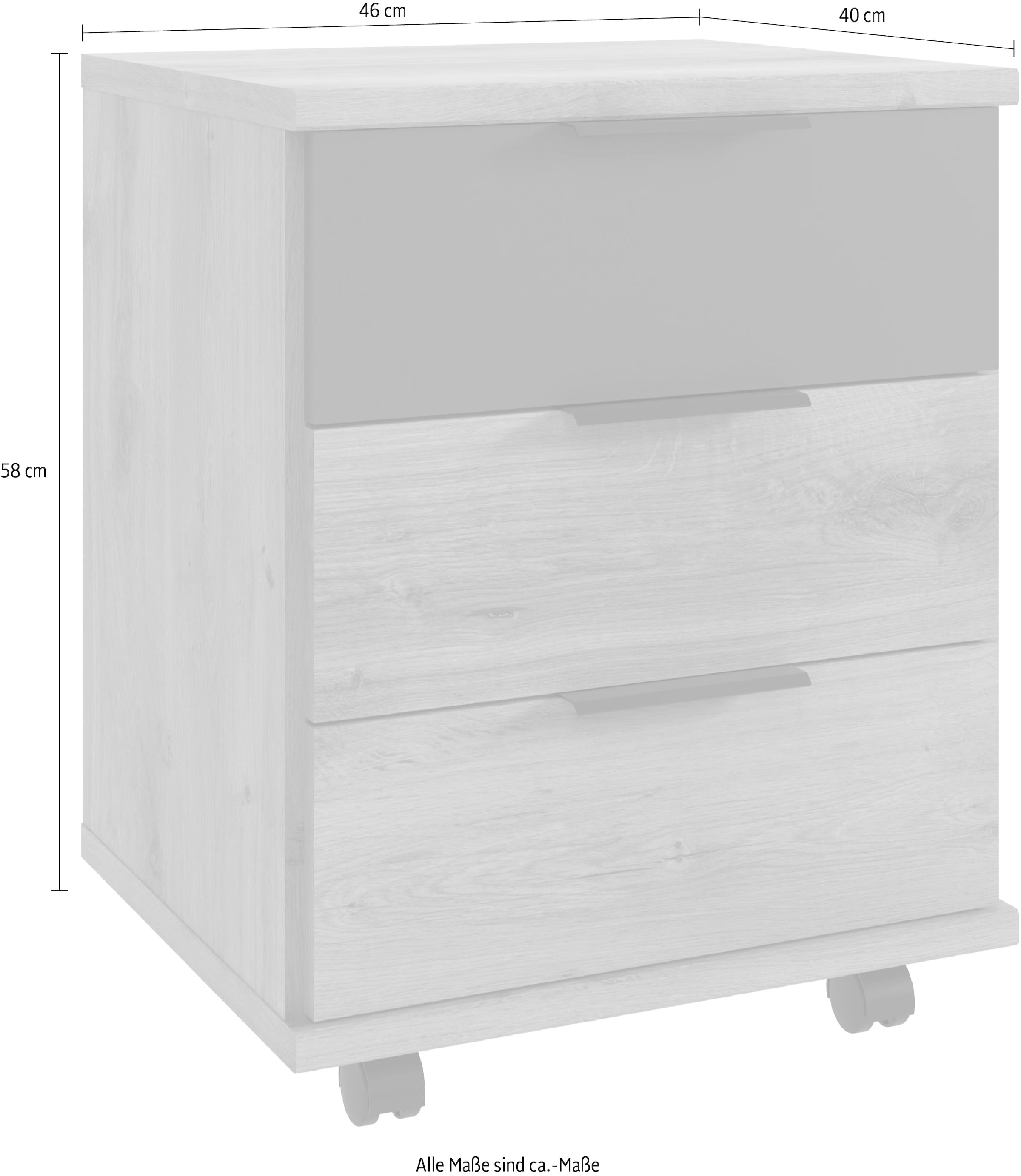 Wimex Rollcontainer »Texel«, Auf Rollen