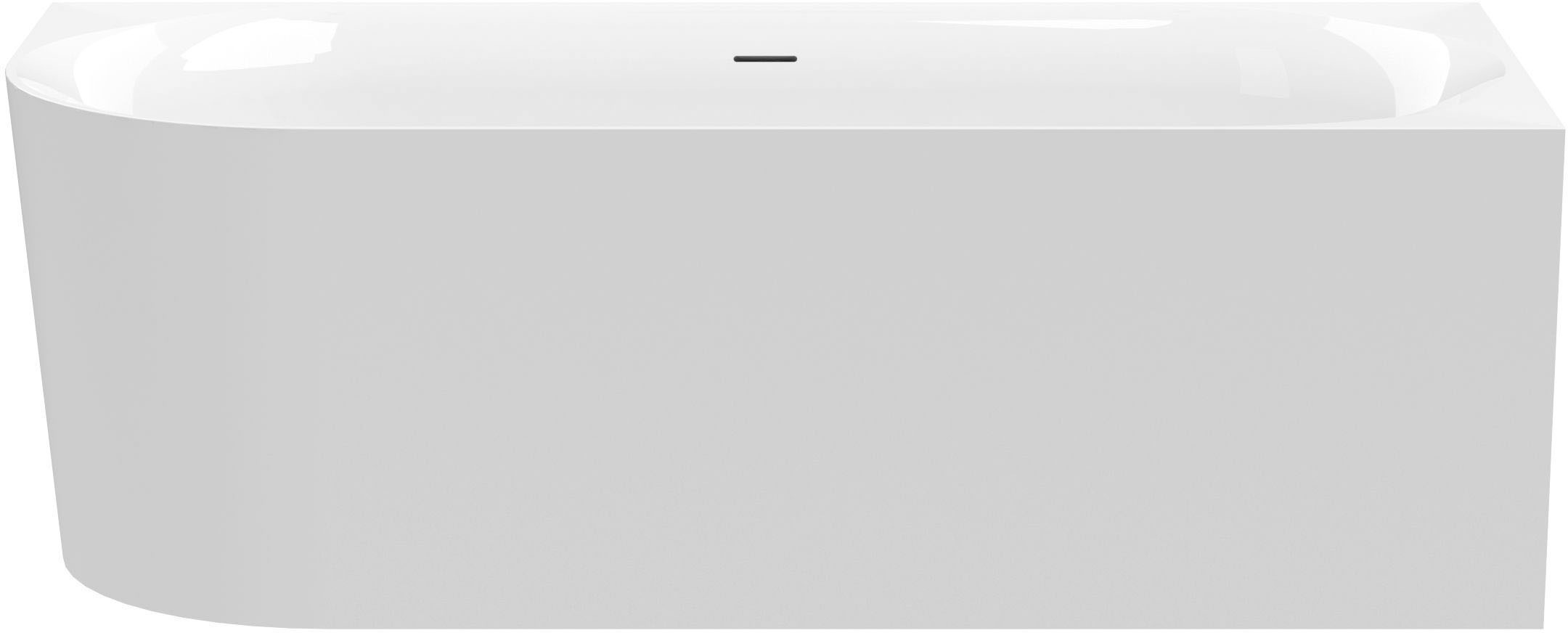 OTTOFOND Badewanne »Mince Corner links 180 cm weiß« Höhe 60 cm ergonomisch günstig online kaufen