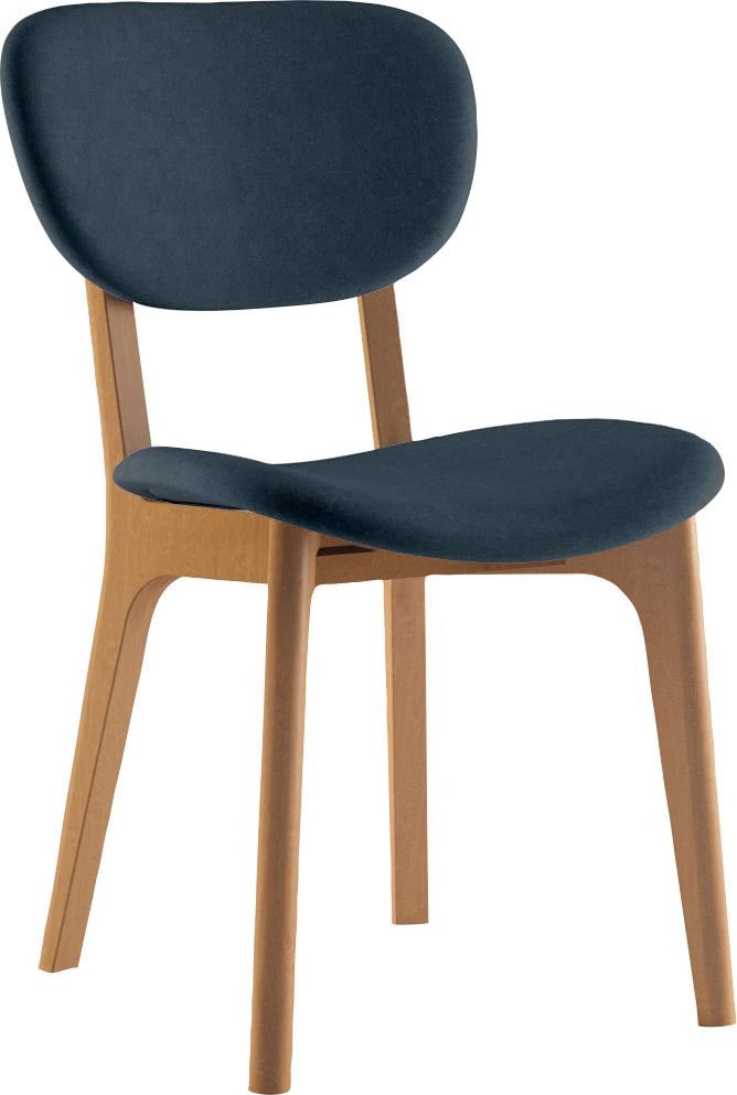 INOSIGN Stuhl »COZY Made in Italy« (Set) 2 Stk.Gestell in Buche, Kirsch- od günstig online kaufen