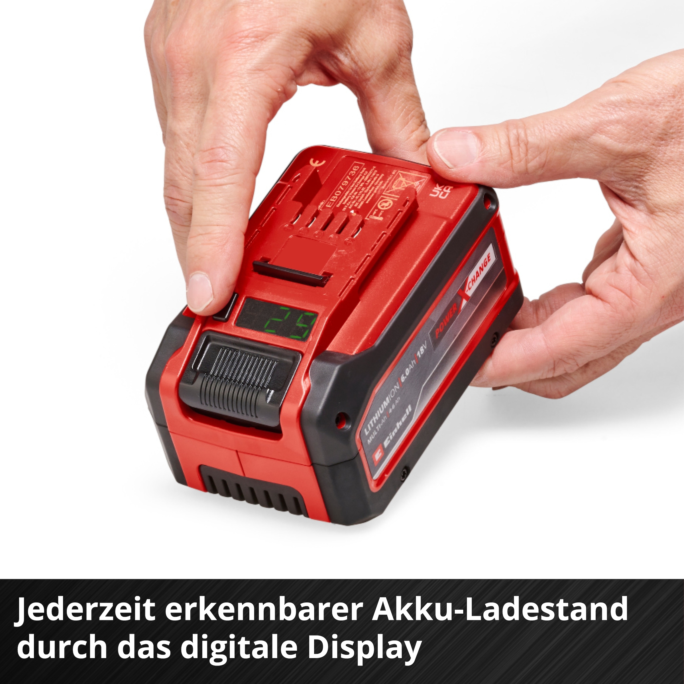 Einhell Akku »»Multi-Ah PXC Plus««, 18 V, umschaltbar: 4 und 6 Ah