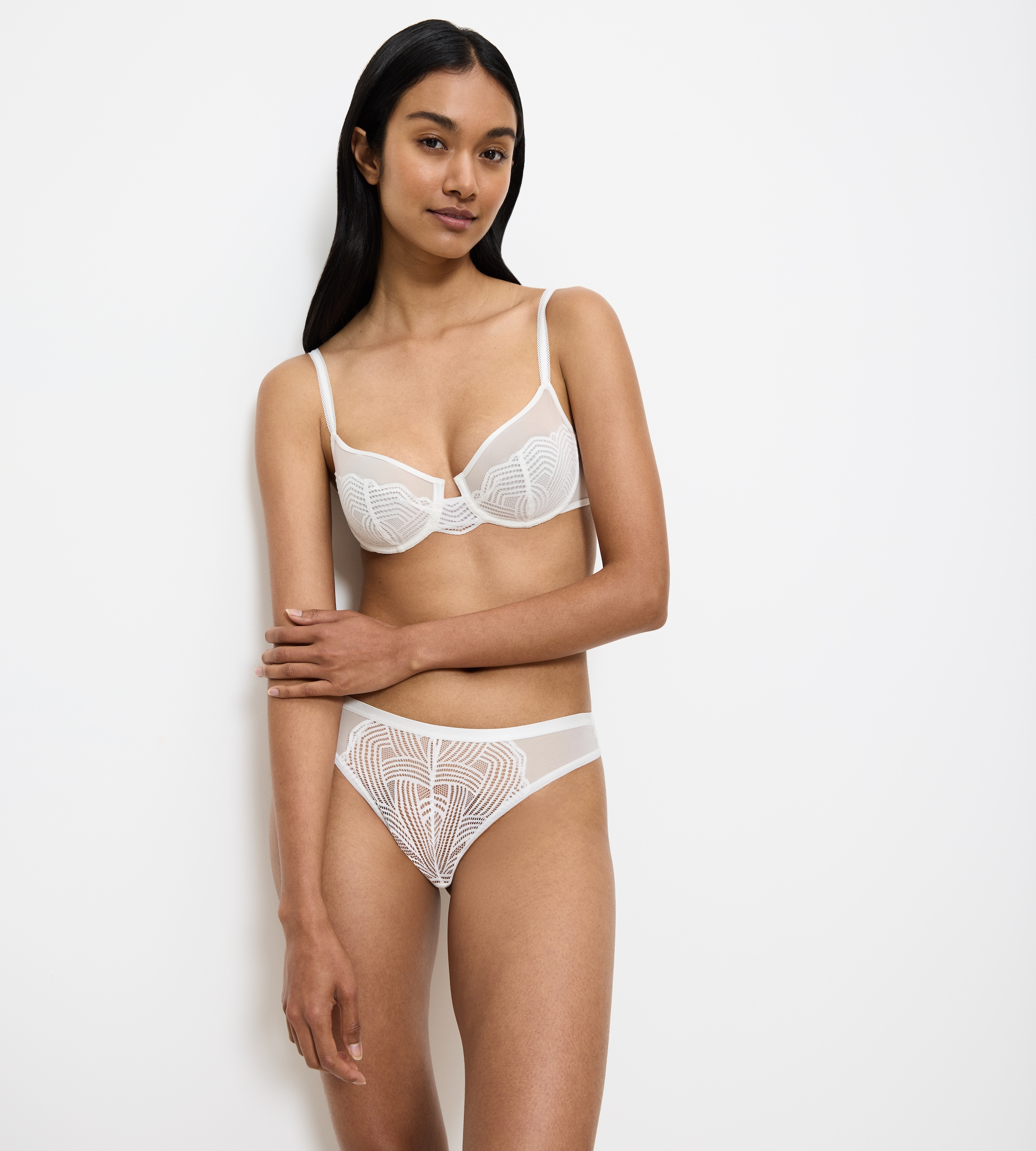 Triumph Balconette-BH »Delightful Spotlight« mit graphischer Spitze