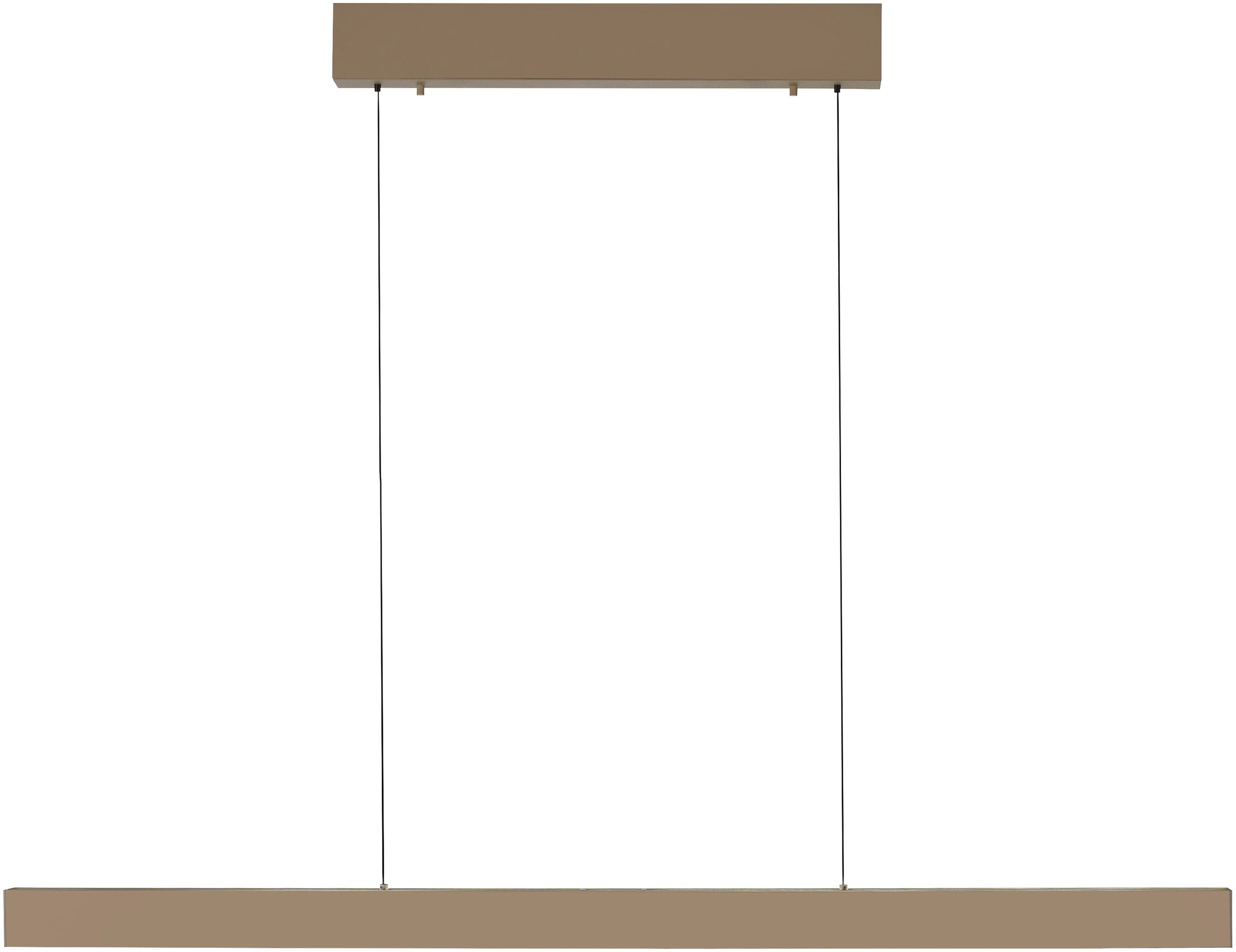 Paul Neuhaus LED Pendelleuchte »Adriana Square« LED-Board 1 Stk. warmweiß - günstig online kaufen