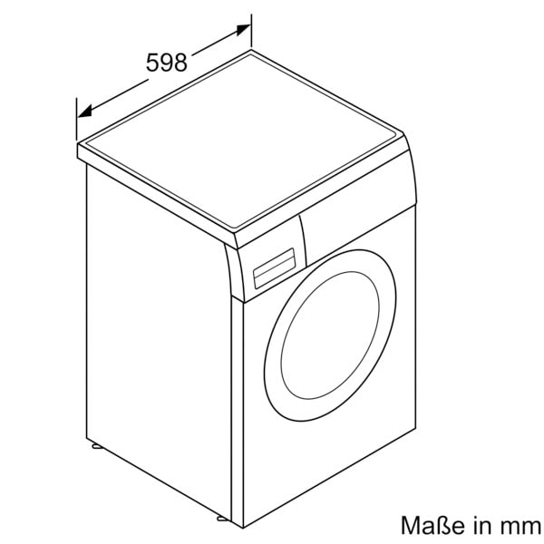 SIEMENS Waschmaschine »WU14UT70«, iQ500, U/min, 1400 WU14UT70, 8 kg, unterbaufähig kaufen