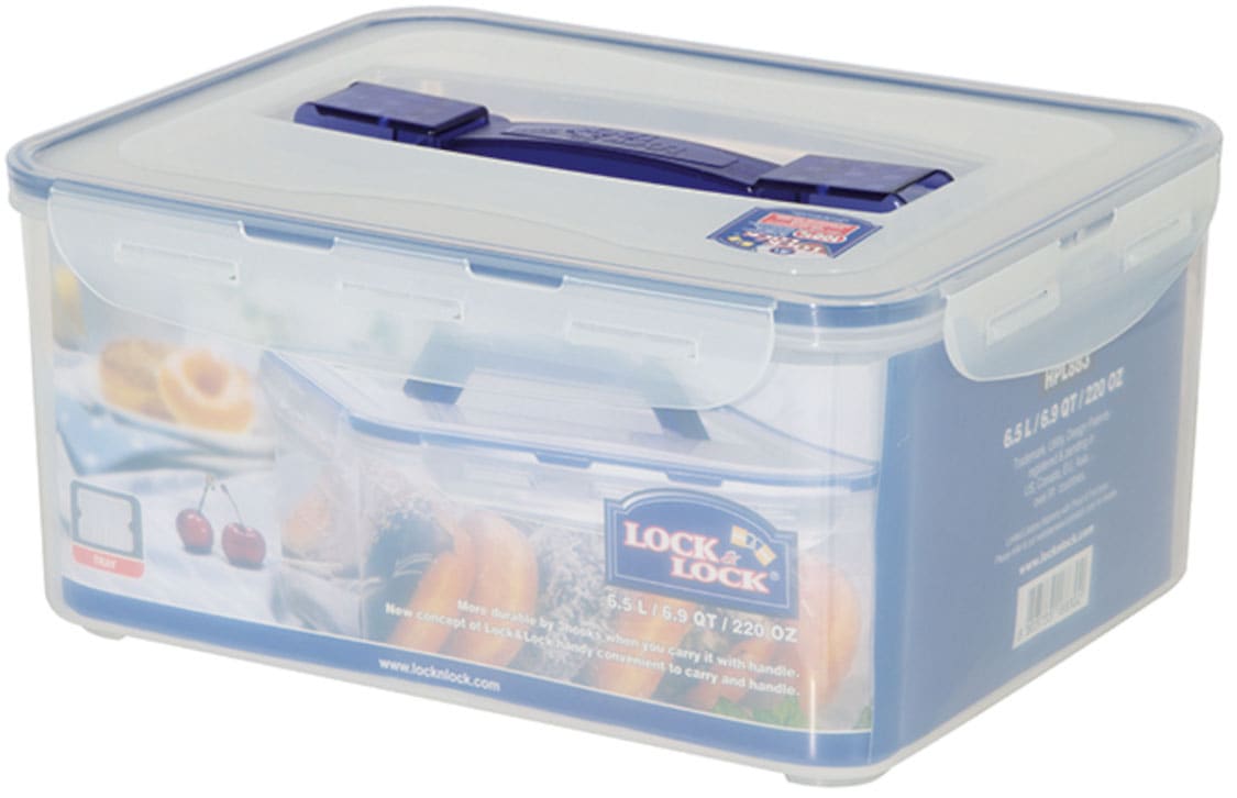 LOCK & LOCK Vorratsdose, (1 tlg.), rechteckig, 4,8 l mit Ablaufgitter und T günstig online kaufen