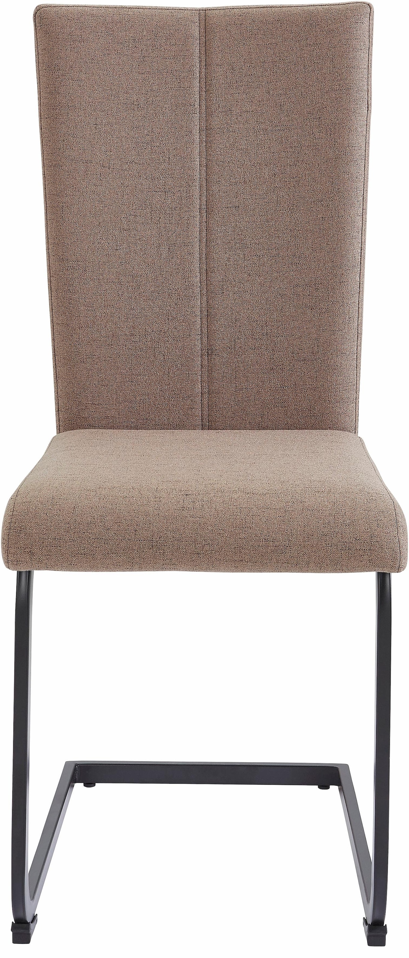 Home affaire Freischwinger »Nils« (Set) 2 Stk. Feinstruktur   Microfaser St günstig online kaufen