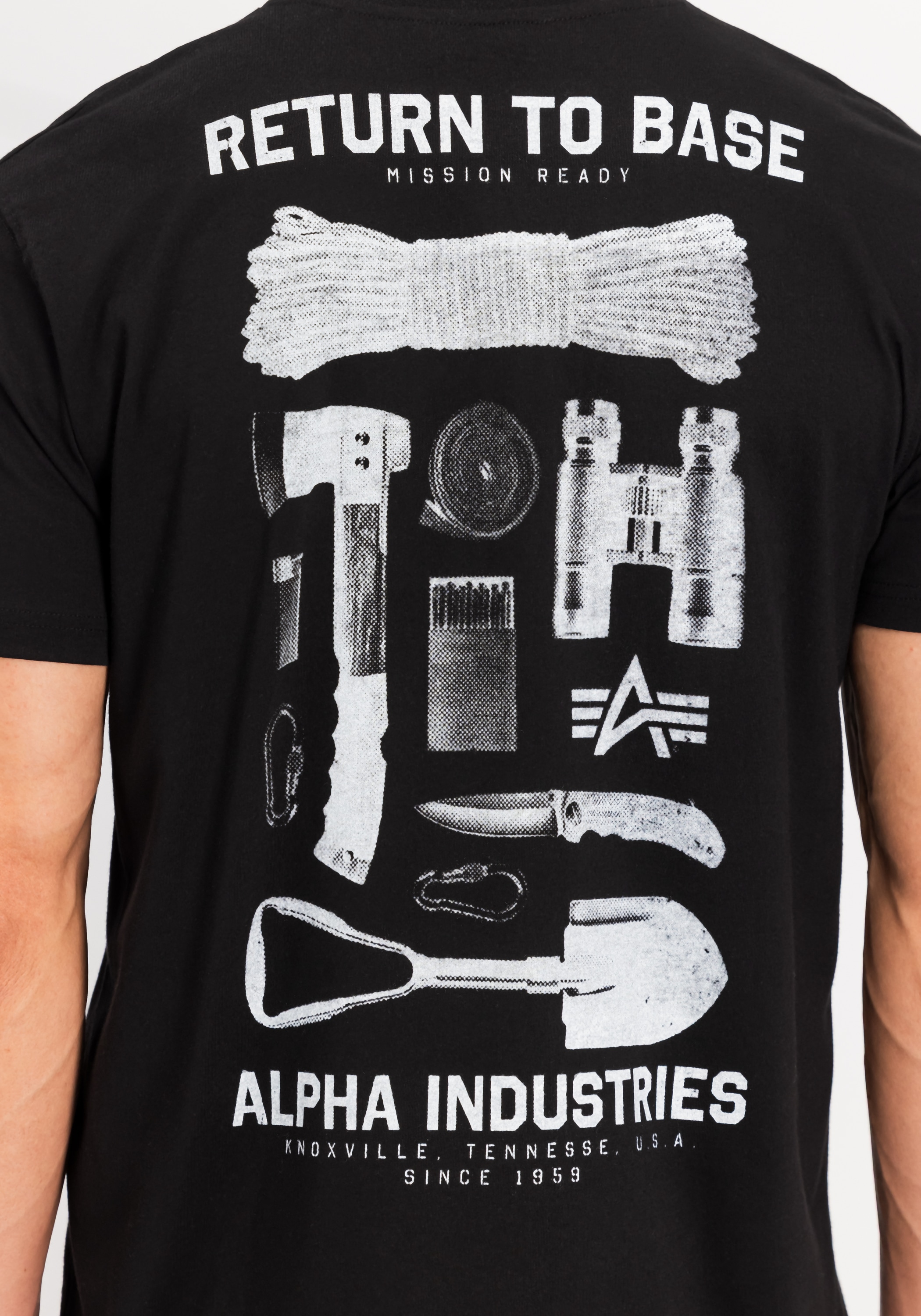 Alpha Industries T-Shirt »Return To Base T-Shirt«