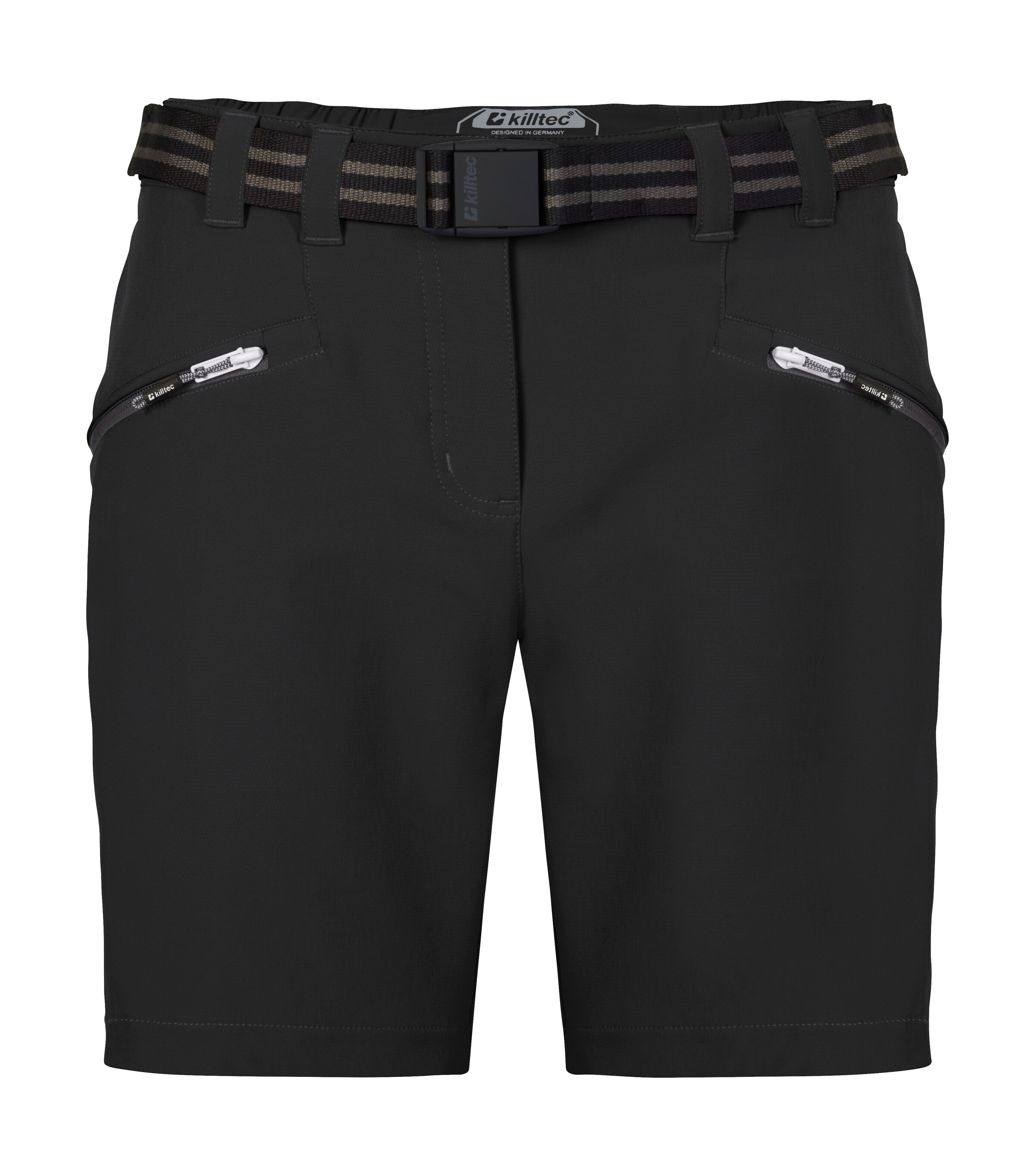 Killtec Bermudas »KOS 19 WMN BRMDS«, wasserabweisend, schnelltrocknend, Stretch-Material, inkl. Gürtel