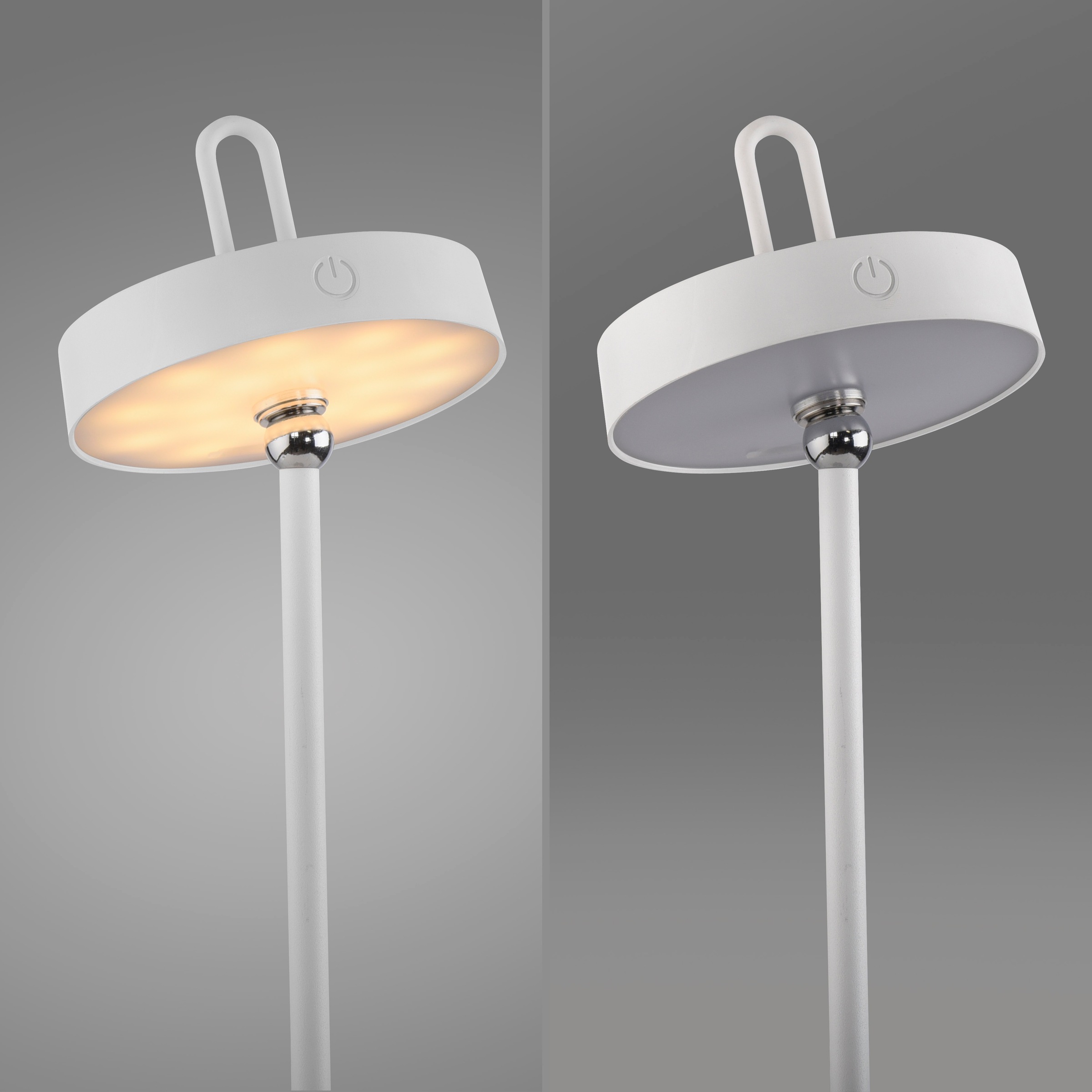 JUST LIGHT Tischleuchte »AMAG«, 1 flammig, Leuchtmittel LED-Modul | LED fest integriert, Akkuleuchte