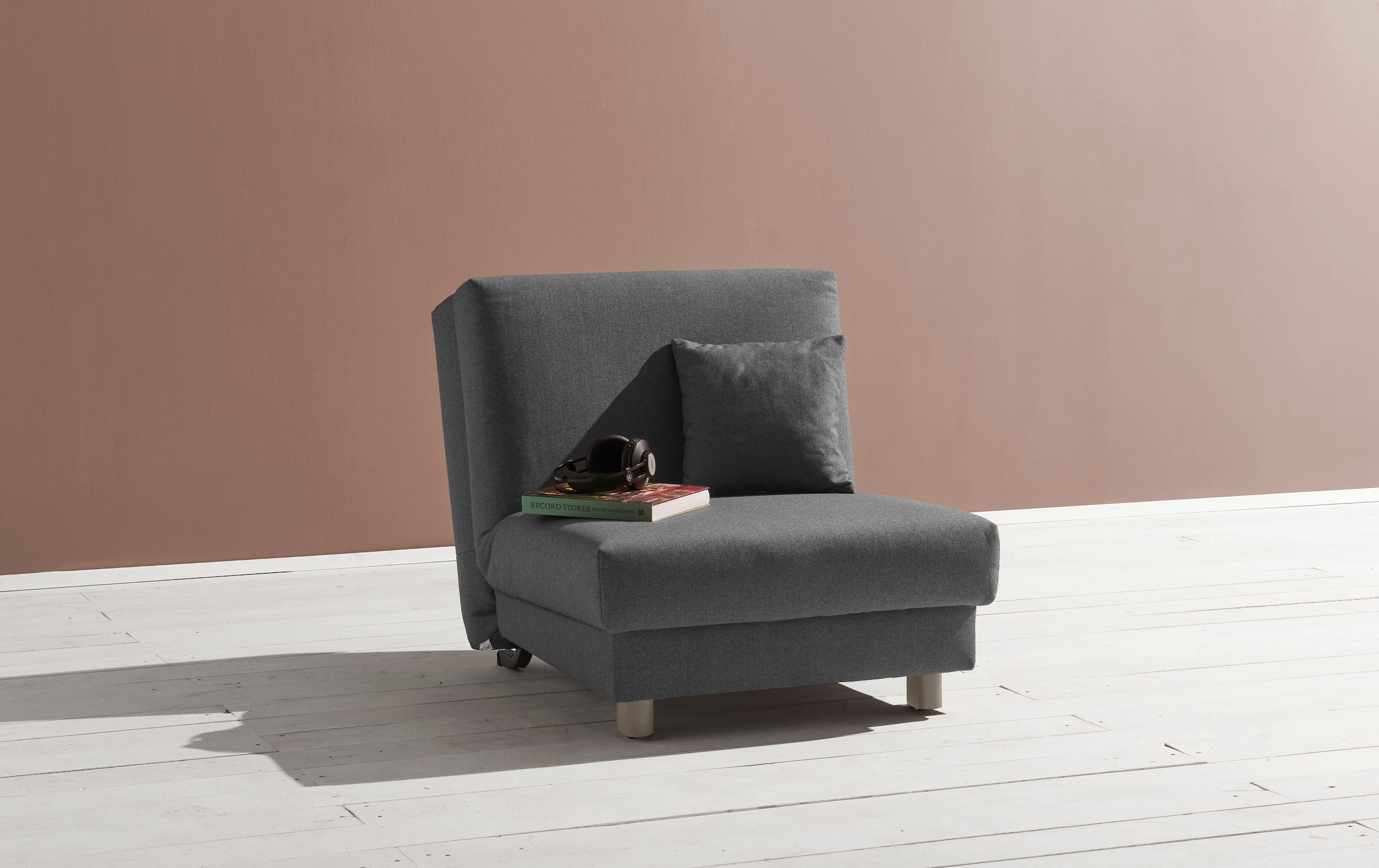 ell + ell Schlafsofa »Enny«, Liegefläche Breite 80 cm, Liegehöhe 45 cm, Füß günstig online kaufen