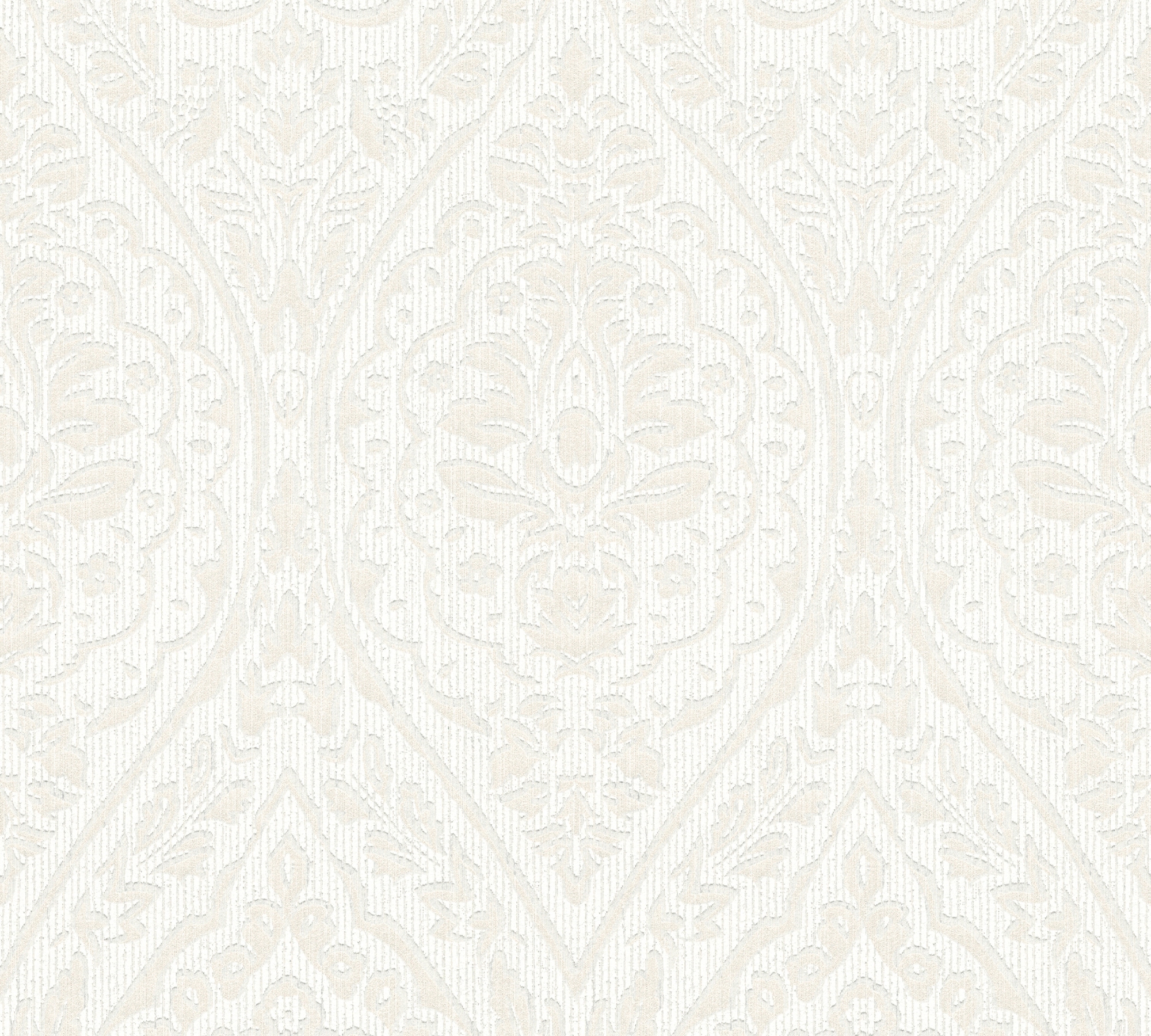 Architects Paper Textiltapete »Tessuto« Barock | gemustert | ornamental samtig Tapete Streifen Tapeten Wohnzimmer Schlafzimmer Küche modern Flur Büro