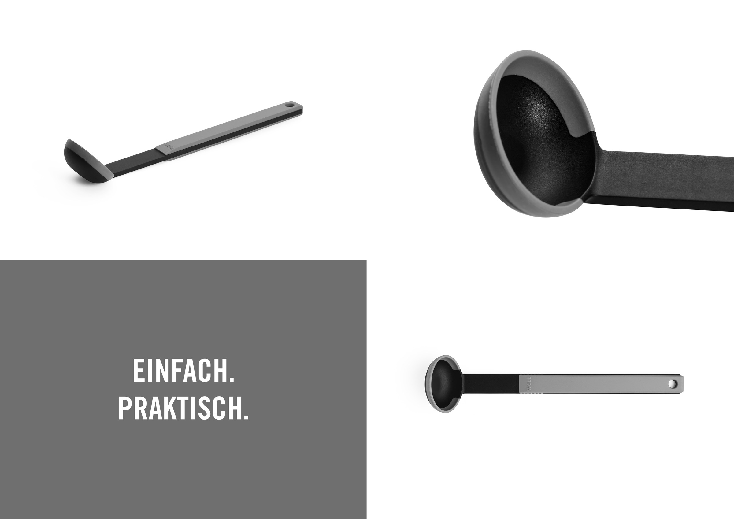 WOLL Soßenlöffel »Cook it«, (1 tlg.), aus hochwertigem Kunststoff und Silik günstig online kaufen