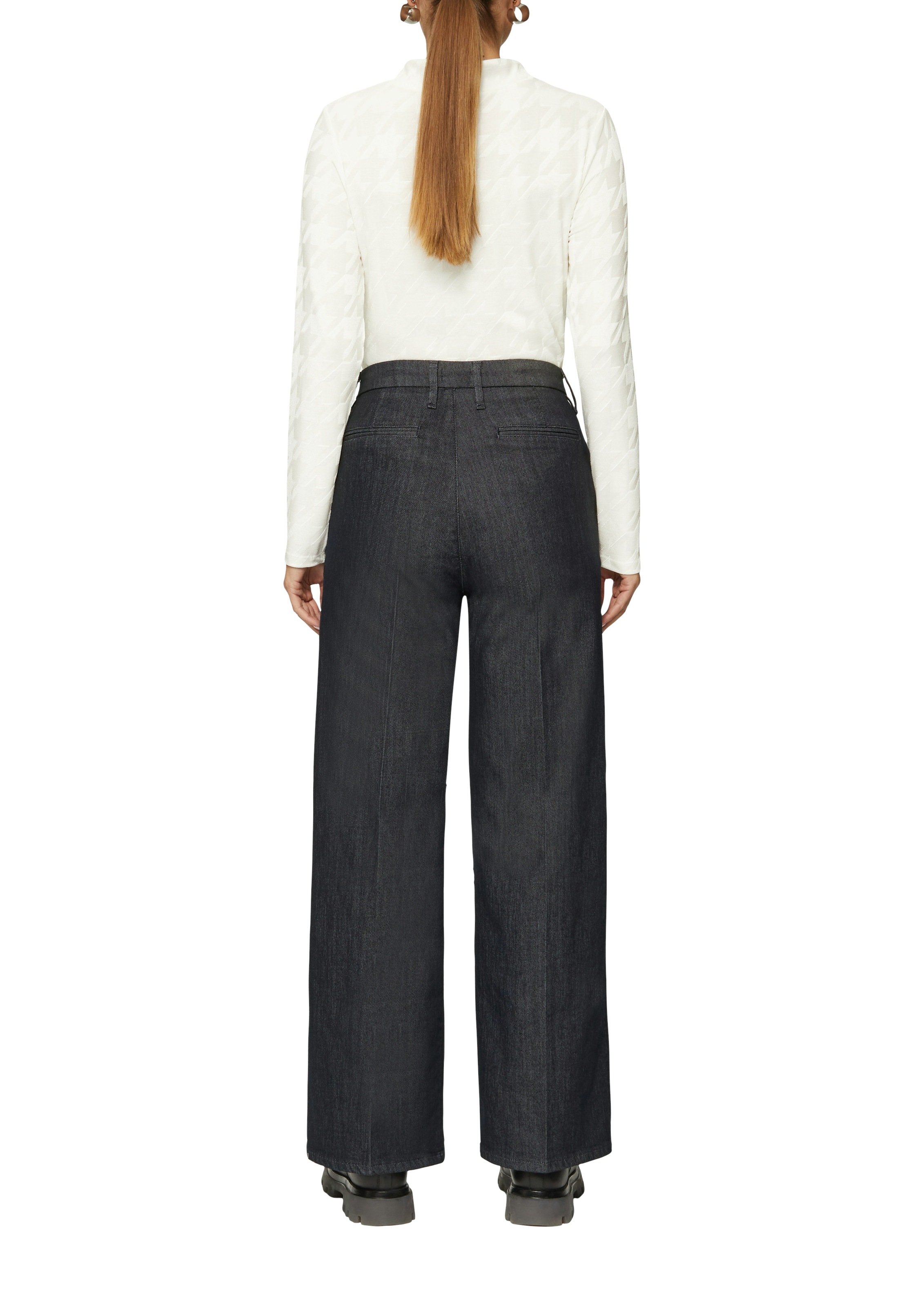 s.Oliver BLACK LABEL Langarmshirt, mit Strukturmuster