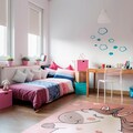 Living Line Kinderteppich »Einhorn«, rechteckig, 12 mm Höhe, Spielteppich, Pastell-Farben, Kinderzimmer