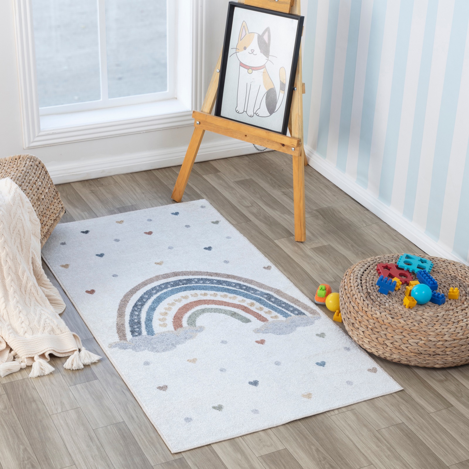 Livabliss Kinderteppich »ARCADIA«, rechteckig, 6 mm Höhe, Kids