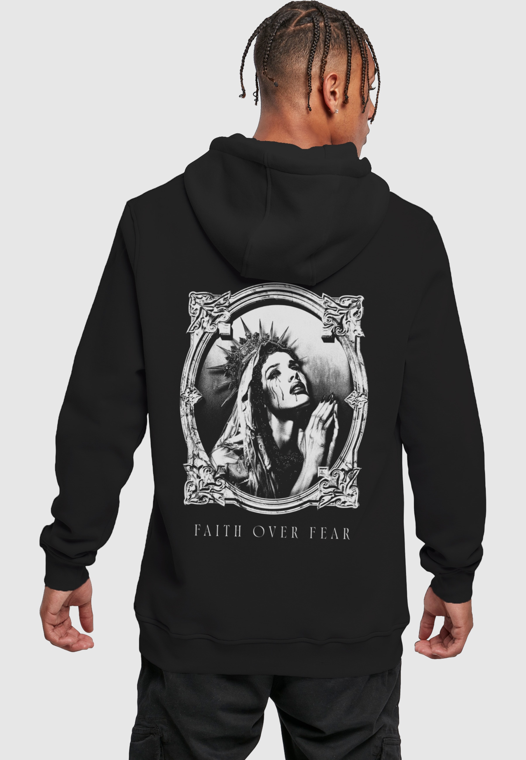MisterTee Kapuzenpullover »MisterTee Faith Over Fear Hoody« 1 Stk.