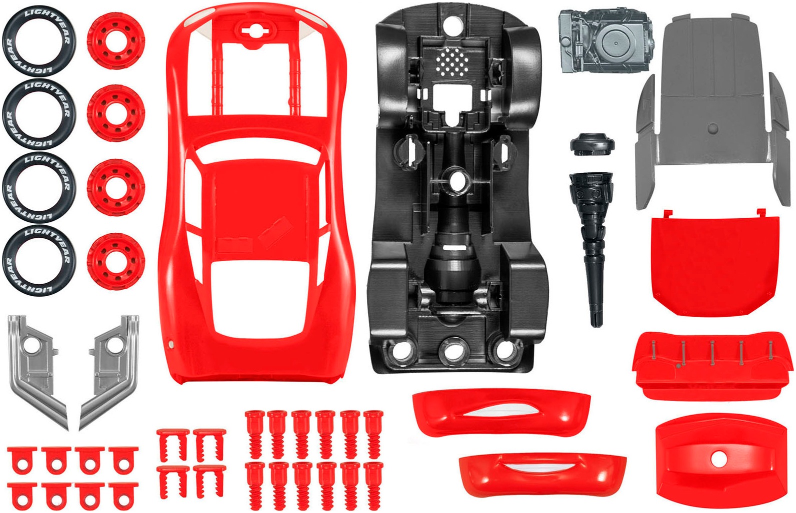 Revell® Modellbausatz »Build&Play, Lightning McQueen Disney Pixar CARS« mit Licht & Sound