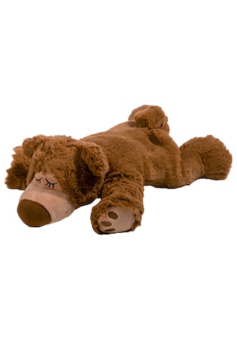 Wärmekissen »Sleepy Bear braun, Kräuter«, für die Mikrowelle und den Backofen