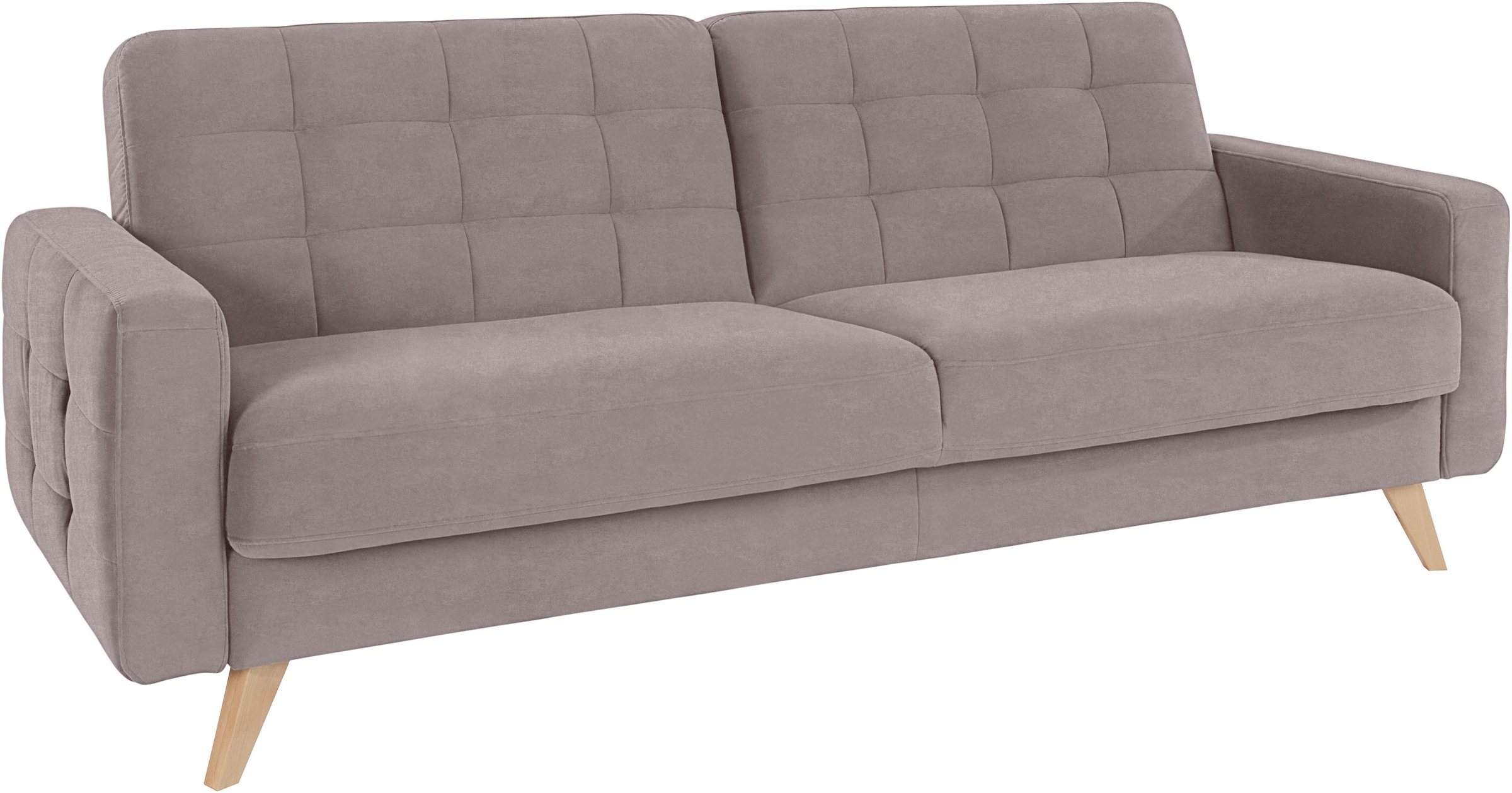 exxpo - sofa fashion 3-Sitzer »Nappa, kompakt, bequem, zeitloses Design, Br günstig online kaufen