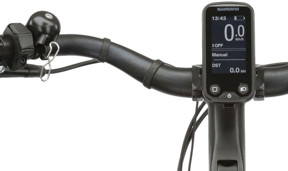 Kross »E-Citybike Sentio Hybrid 5.0 28 Zoll schwarz - Shimano Mittelmotor« 7 Gang Shimano NEXUS Schaltwerk Nabenschaltung Mittelmotor 250 W SHIMANO 36 V/250 W, Mittelmotor DU-E500