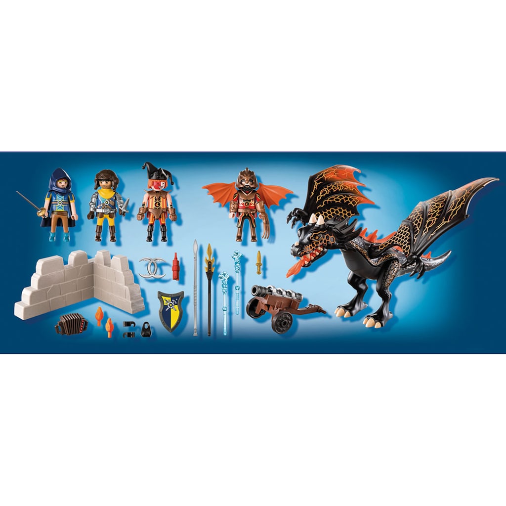 Playmobil® Konstruktions-Spielset »Novelmore Drachenattacke (70904), Novelmore«, (46 St.)