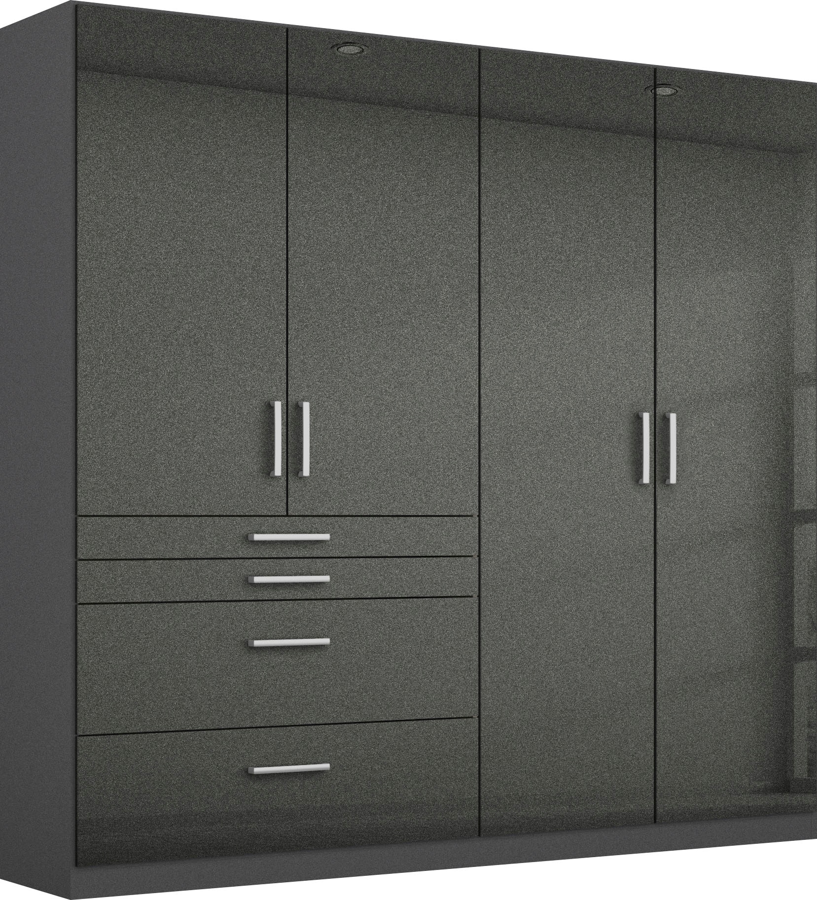 rauch Schrank-Set »Kleiderschrank Schrank Garderobe Garderobenschrank Eckschrank HOMBURG« Set, 
