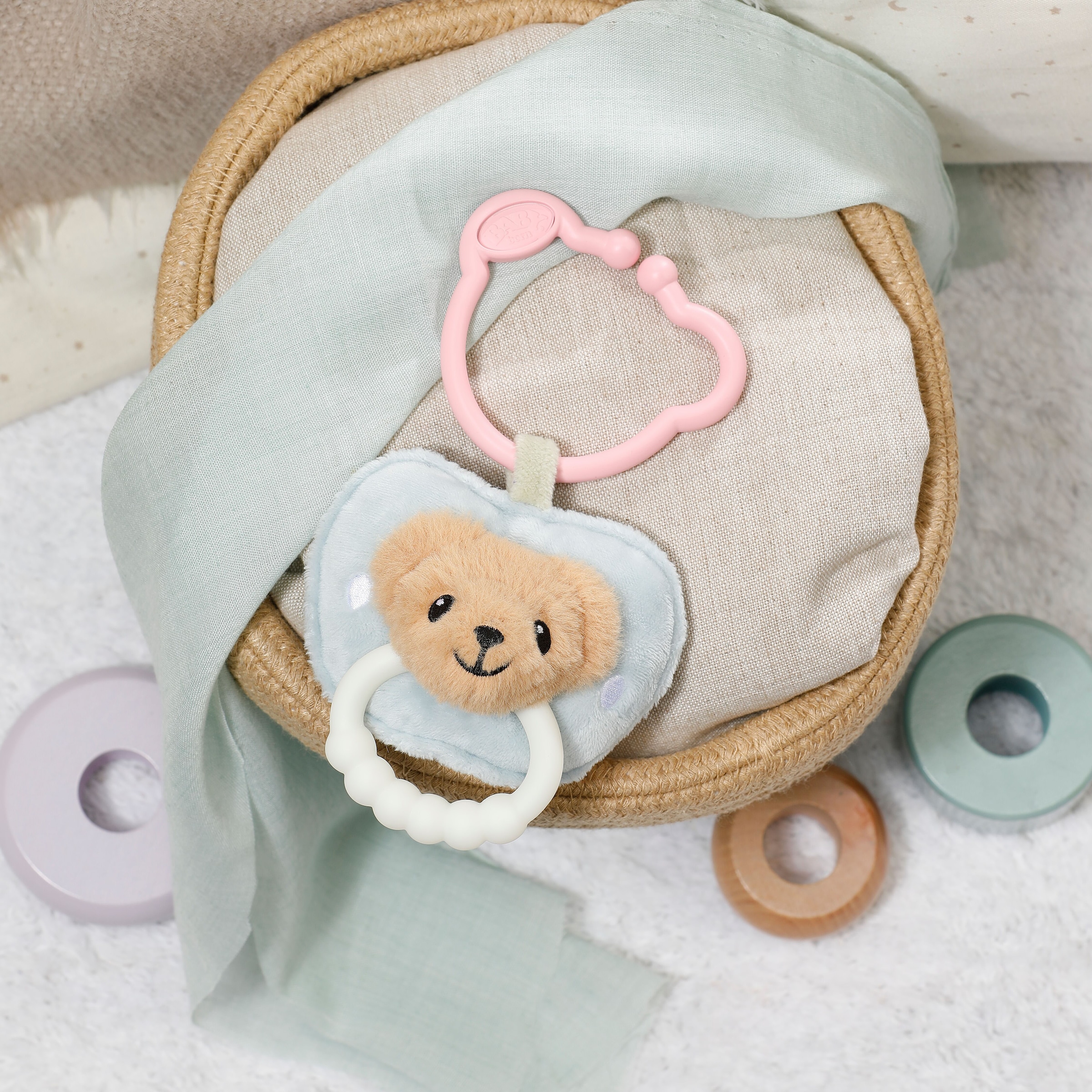 Baby Born Beißring »BABY born for babies Schnuller«