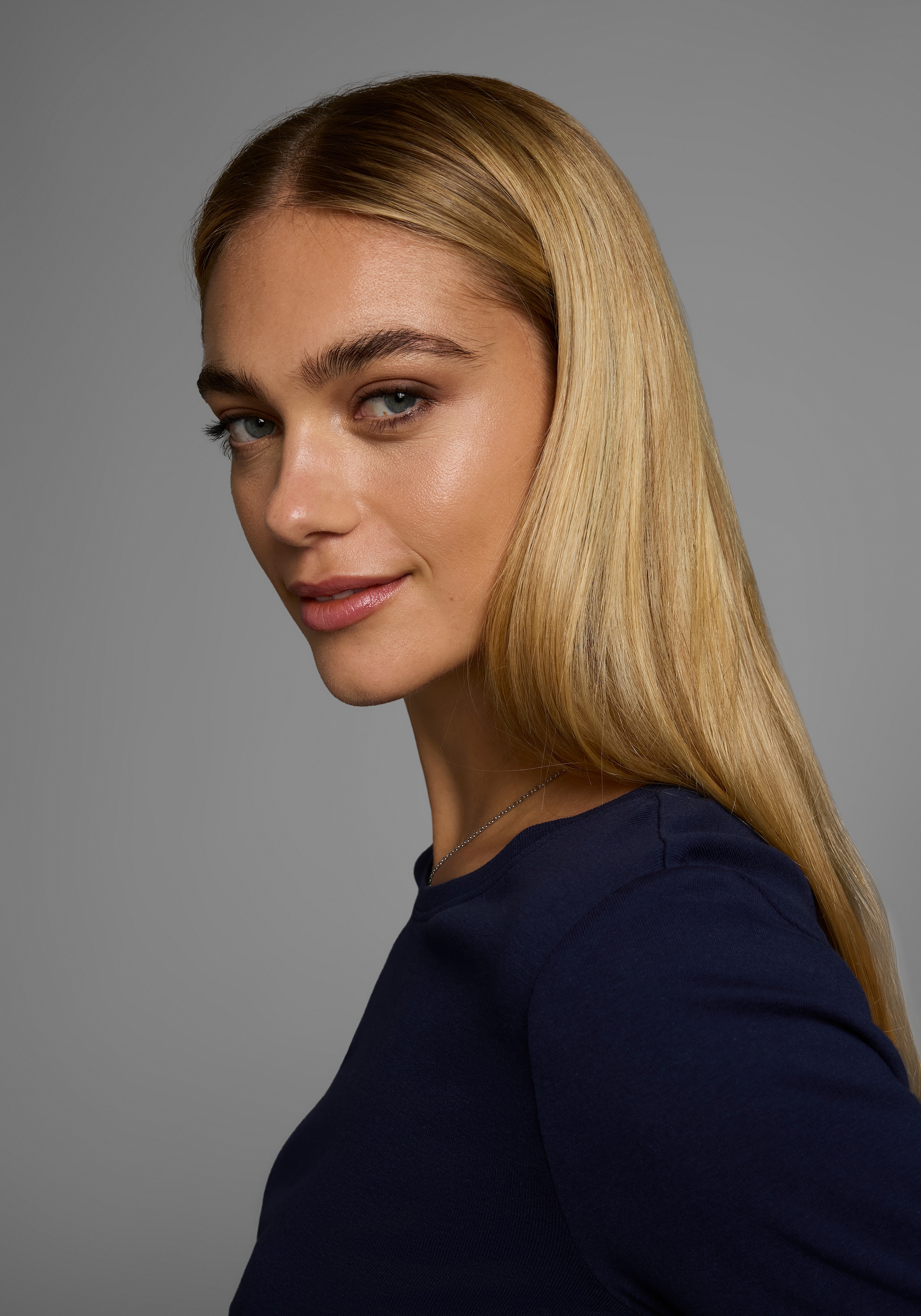 H.I.S Langarmshirt figurbetonte Passform,  Feinrippstoff aus Baumwolle und Viskose