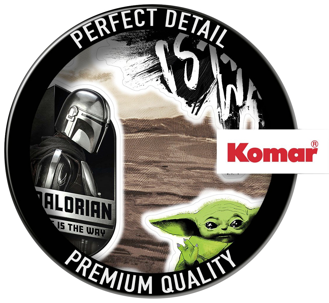Komar Wandtattoo »Mandalorian Legend - Größe 50 x 70 cm«, (6 St.), selbstklebend, Wandsticker, Kinderzimmer