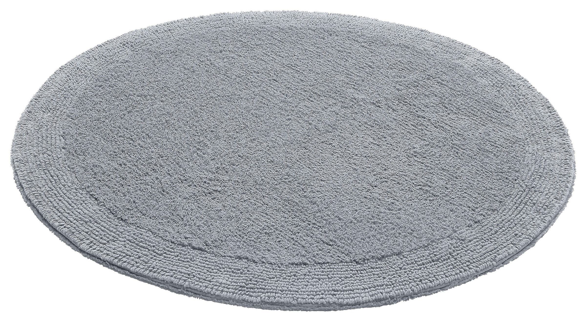 my home Badematte »Kapra, Badvorleger, Badezimmer Teppich«, beidseitig nutzbar-fußbodenheizungsgeeignet-strapazierfähig, mit Bordüre, Badteppich, Badematte