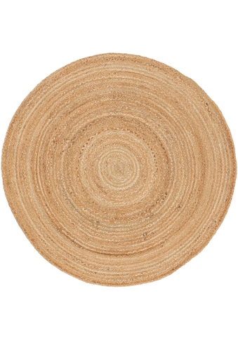carpetfine Teppich »Nele«, rund, 6 mm Höhe, Wendeteppich 100% Jute in rund und oval,... kaufen