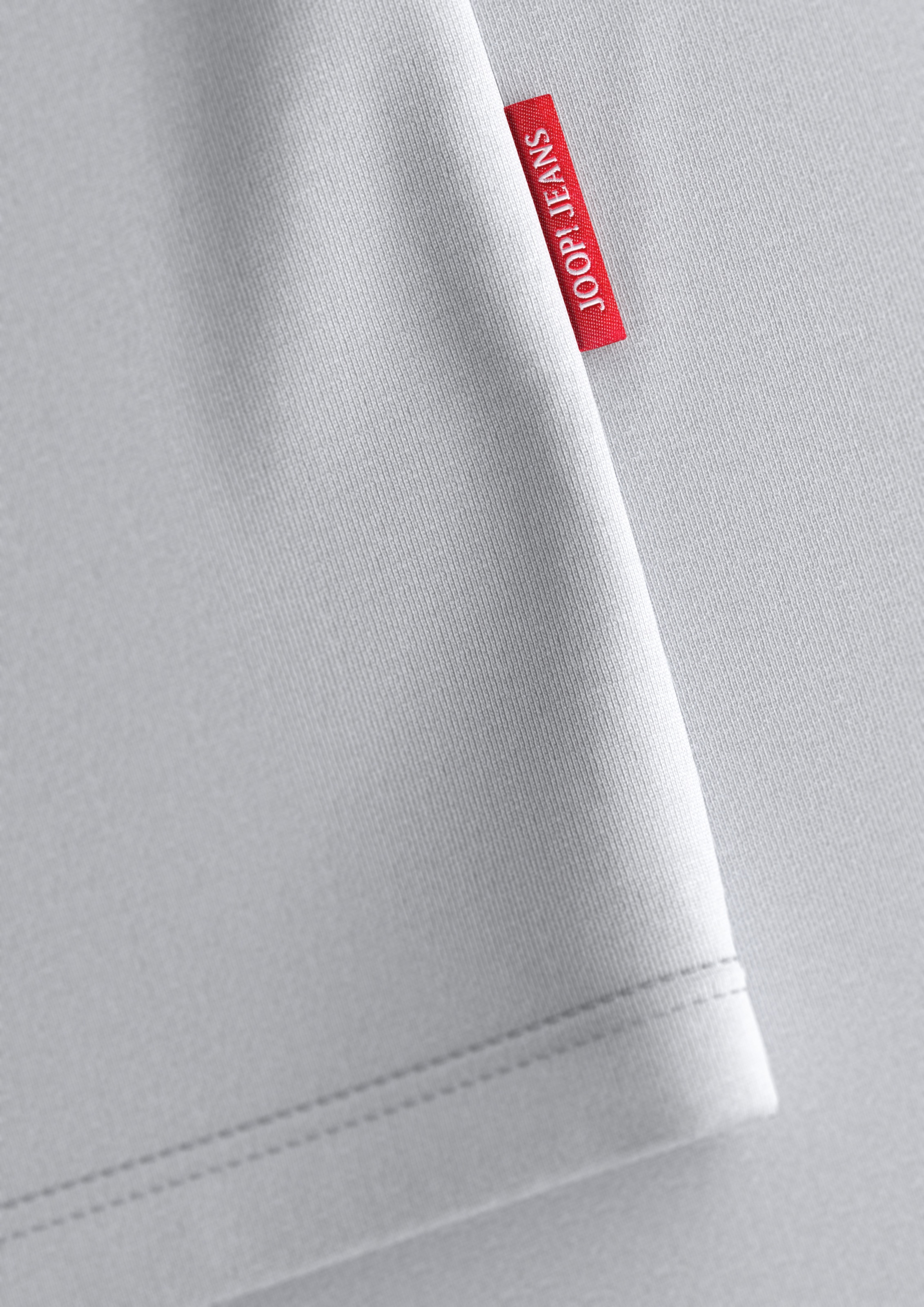 Joop Jeans Kurzarmshirt »Alphis«, Mit Ton-in Ton Logoprint