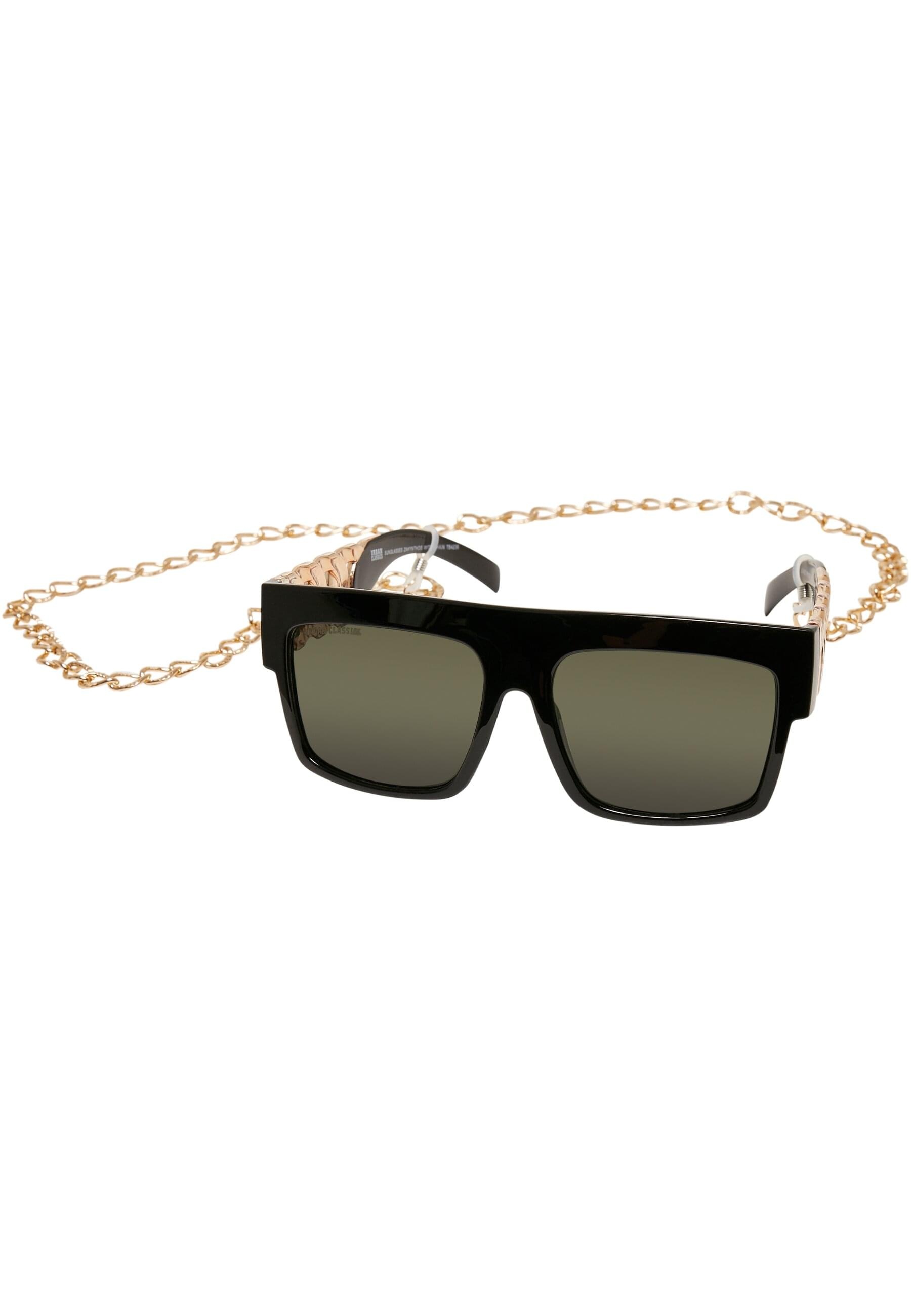 URBAN CLASSICS Sonnenbrille »Urban Classics Unisex Sunglasses Zakynthos with Chain«