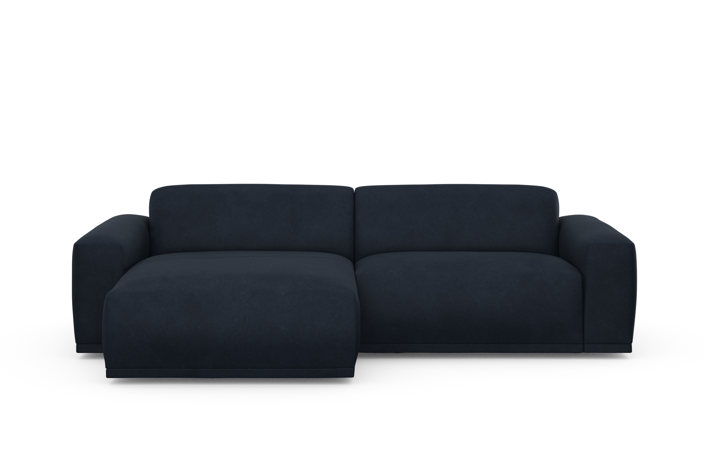 TRENDMANUFAKTUR Ecksofa »Braga, mit hochwertigem Kaltschaum, L-Form, in Cord erhältlich«, (2 St.), modernes Sofa, Couch mit hohem Sitzkomfort, 255/72/160 cm (B/H/T)