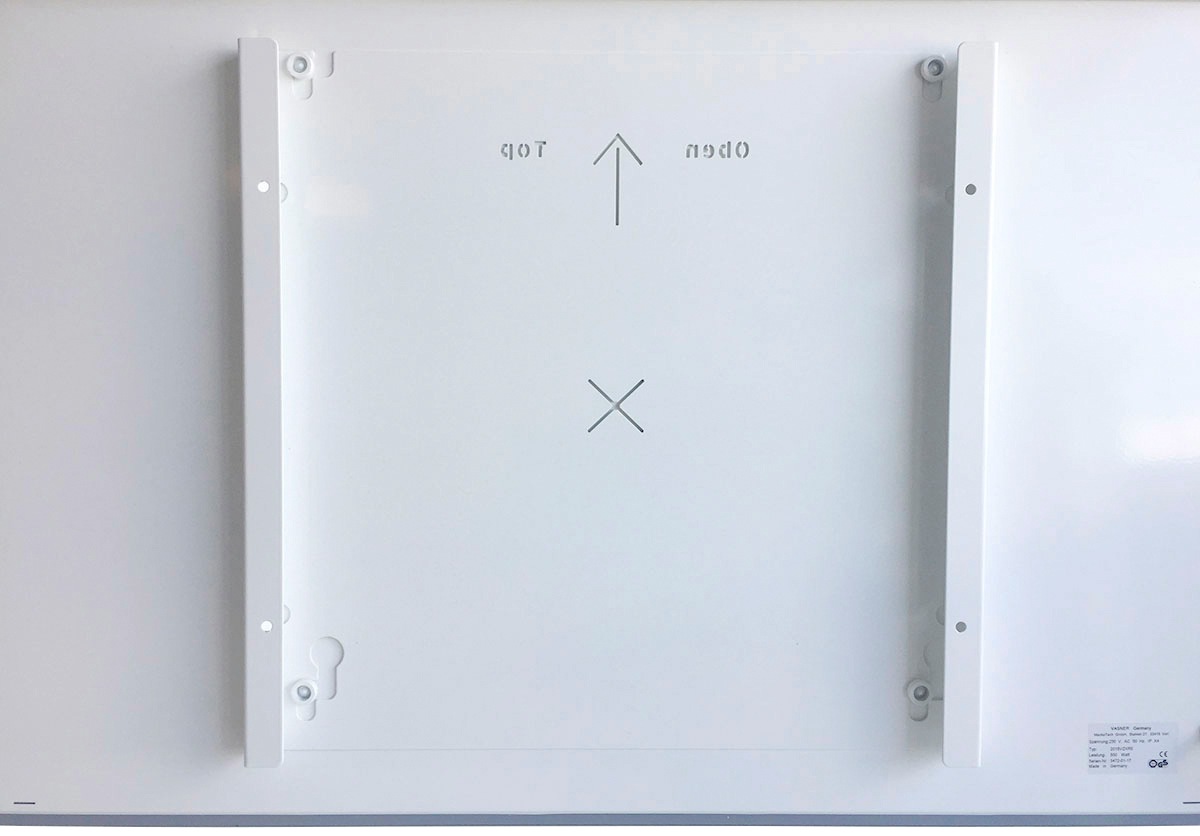 Vasner Infrarotheizung »Zipris SR LED 500« 500 W, rahmenlose Spiegelheizung mit Licht