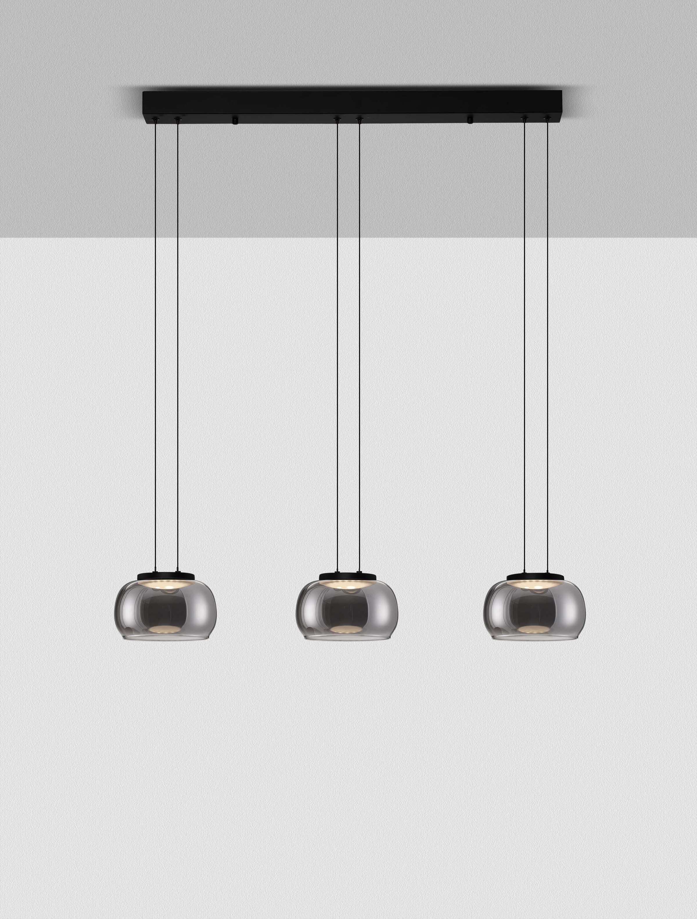 Nova Luce Pendelleuchte »BIOS« LED-Modul 1 Stk. Warmweiß