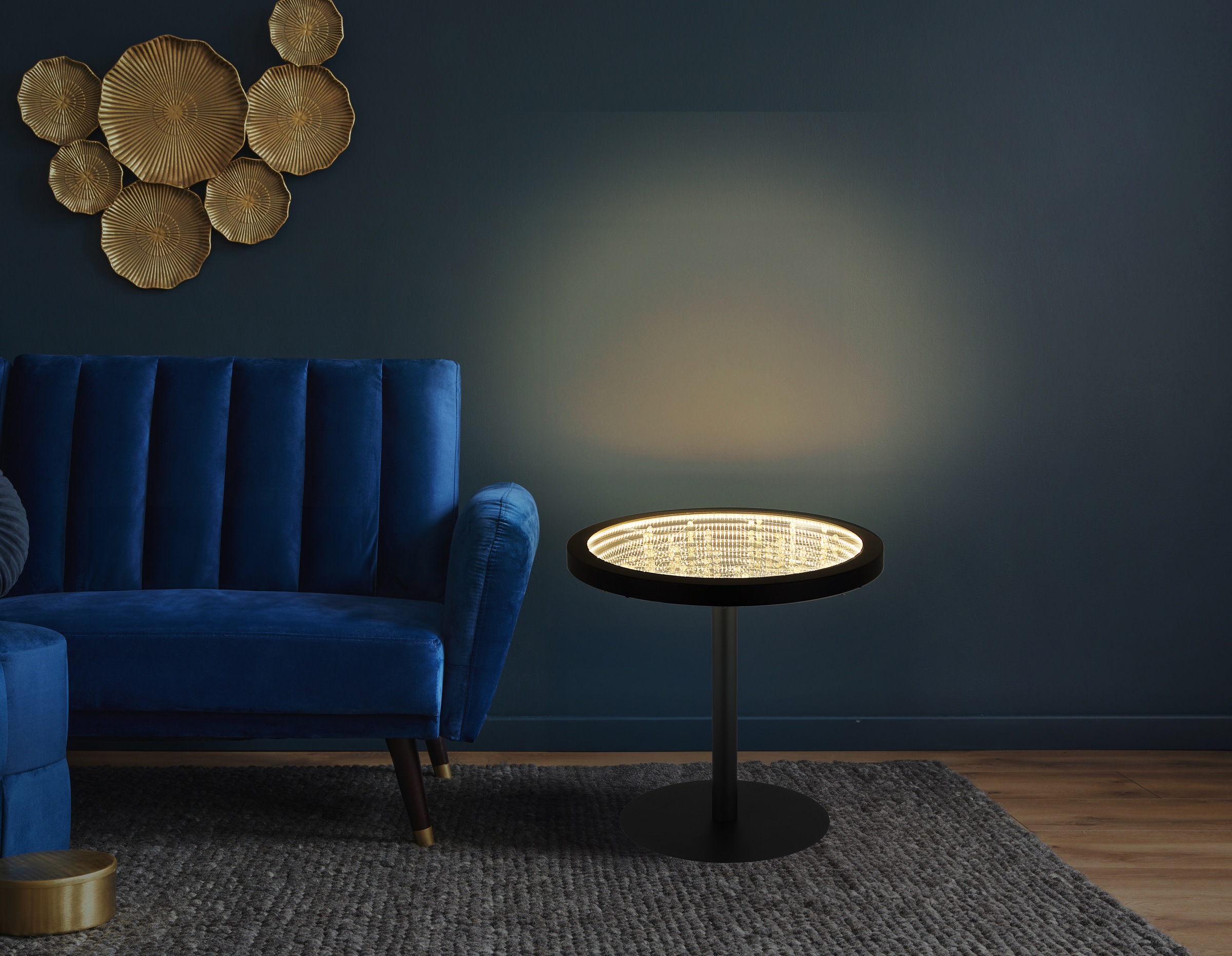 GLOBO LIGHTING Stehlampe »BRYON« LED-Modul 1 Stk. Warmweiß günstig online kaufen