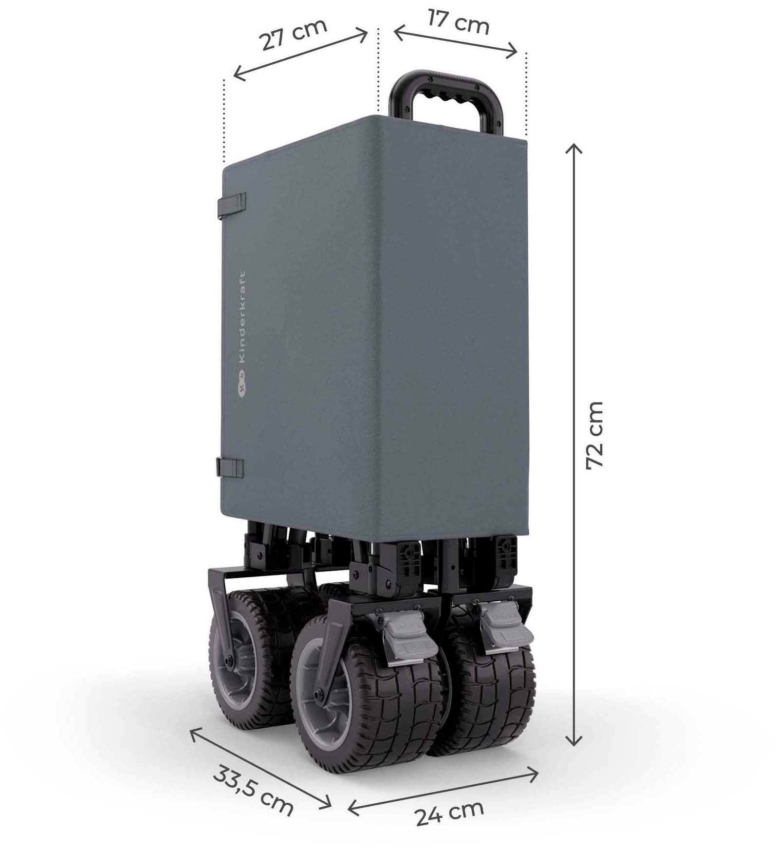 Kinderkraft Bollerwagen »ROLLSTER« faltbar
