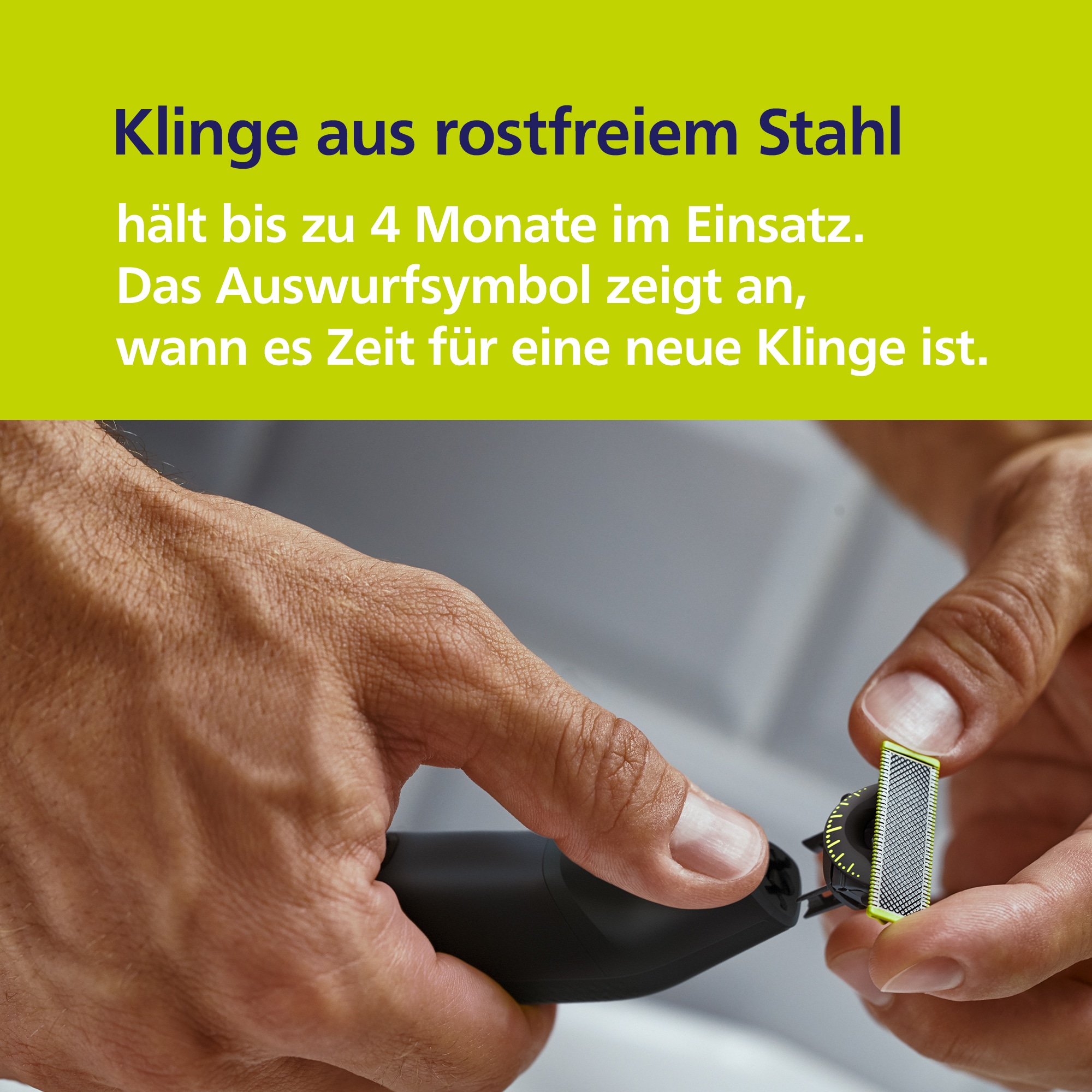Philips Elektrorasierer »OneBlade Pro 360 Face & Body QP6652/30«, 3 St. Aufsätze, 360 Grad Klinge, 20 Längeneinstellungen, inkl. Ladestation & Reiseetui