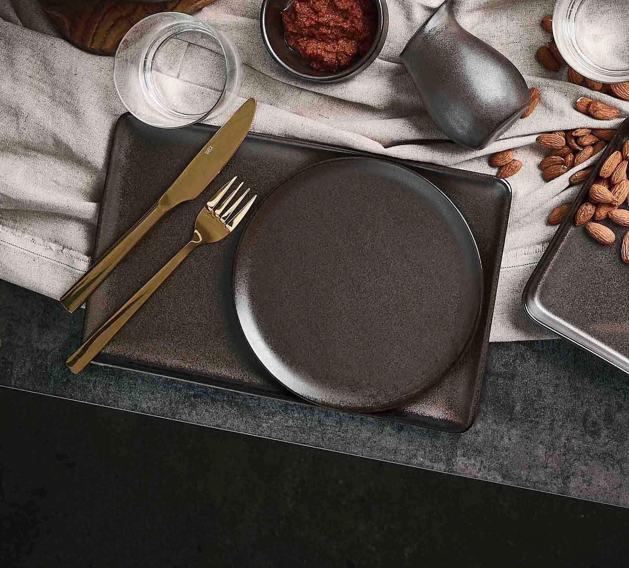 aida RAW Dessertteller »RAW« Steinzeug, Ø 20 cm günstig online kaufen